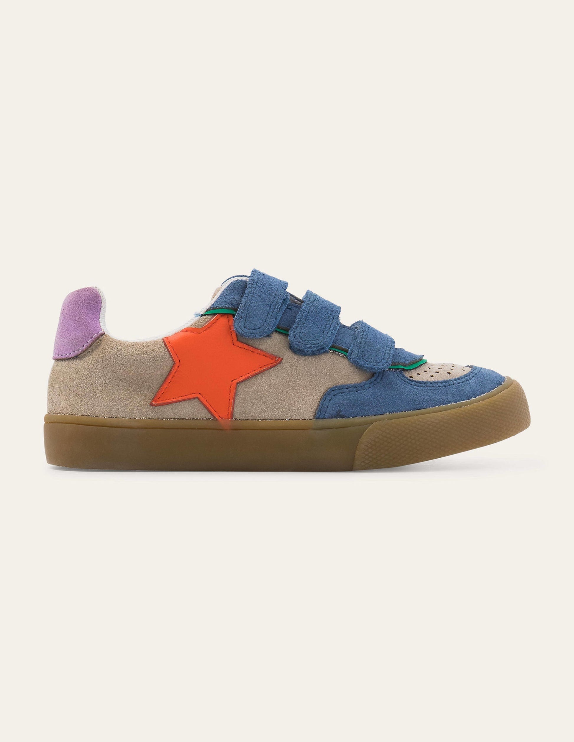 Niedrige Sneaker aus Leder (Jungen)-Bunt-1