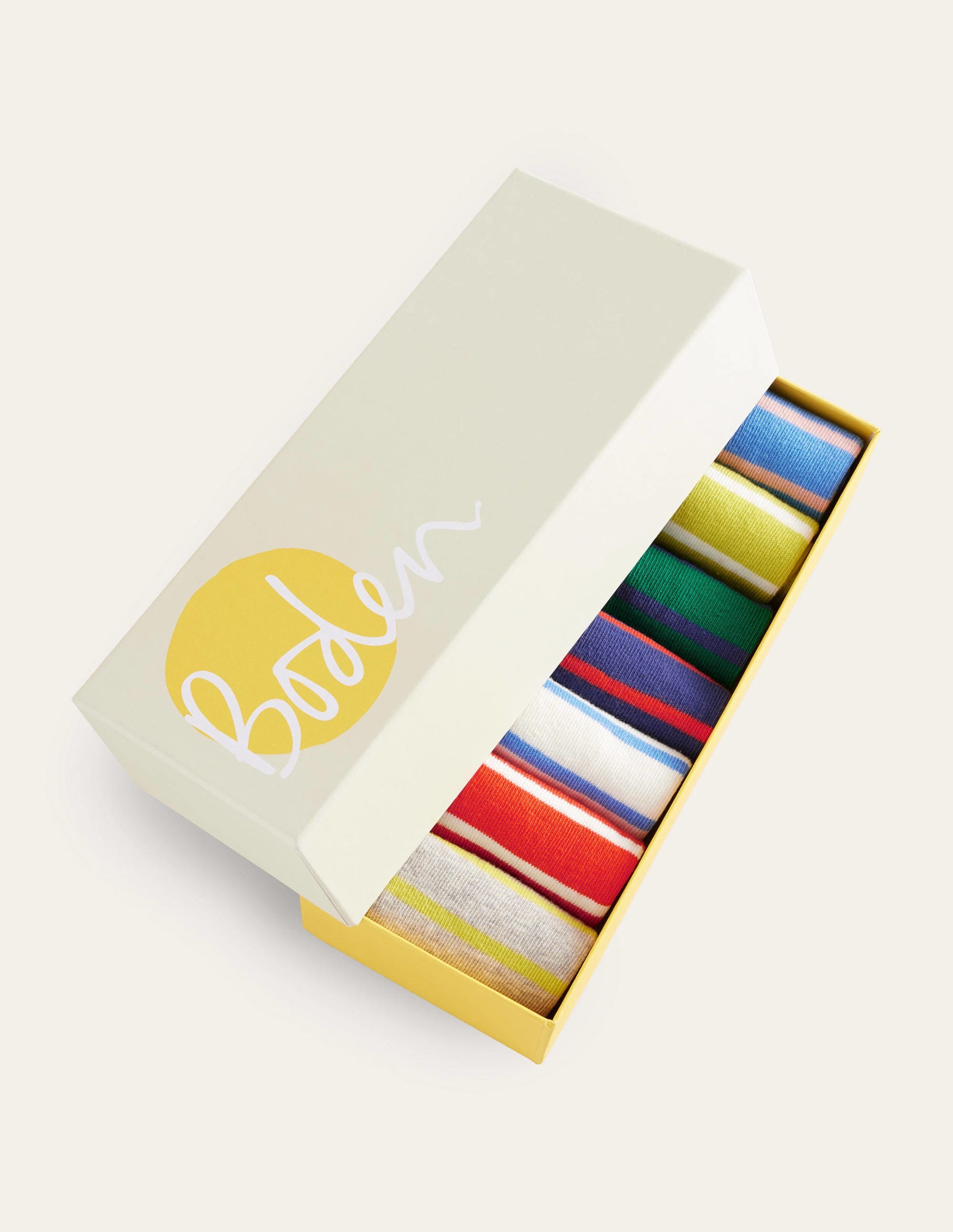 7 paires de chaussettes-Rayé marinière - Image 2