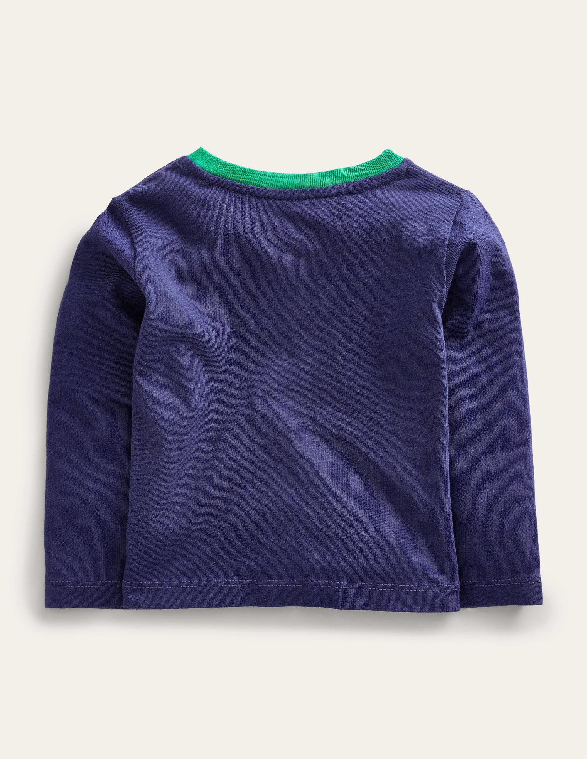 T-Shirt mit Aufklappmotiv-Segelblau, Krokodil - Image 2
