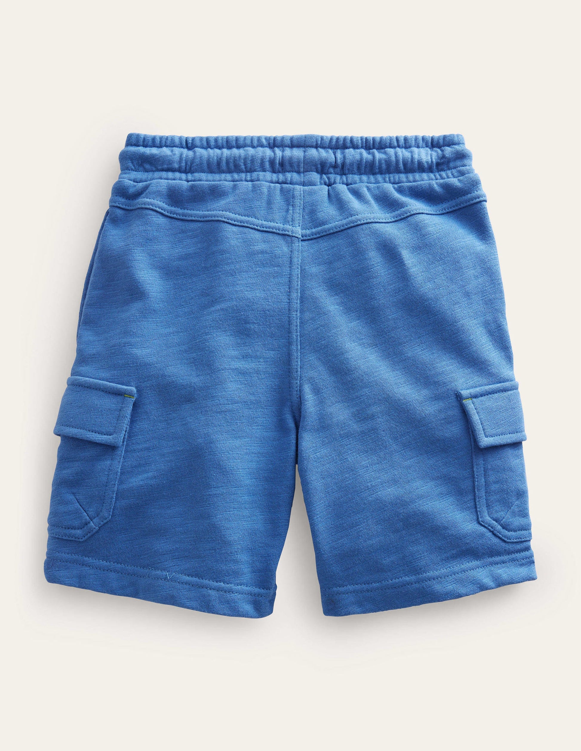 Jersey Cargo Short-Delft Blue-2