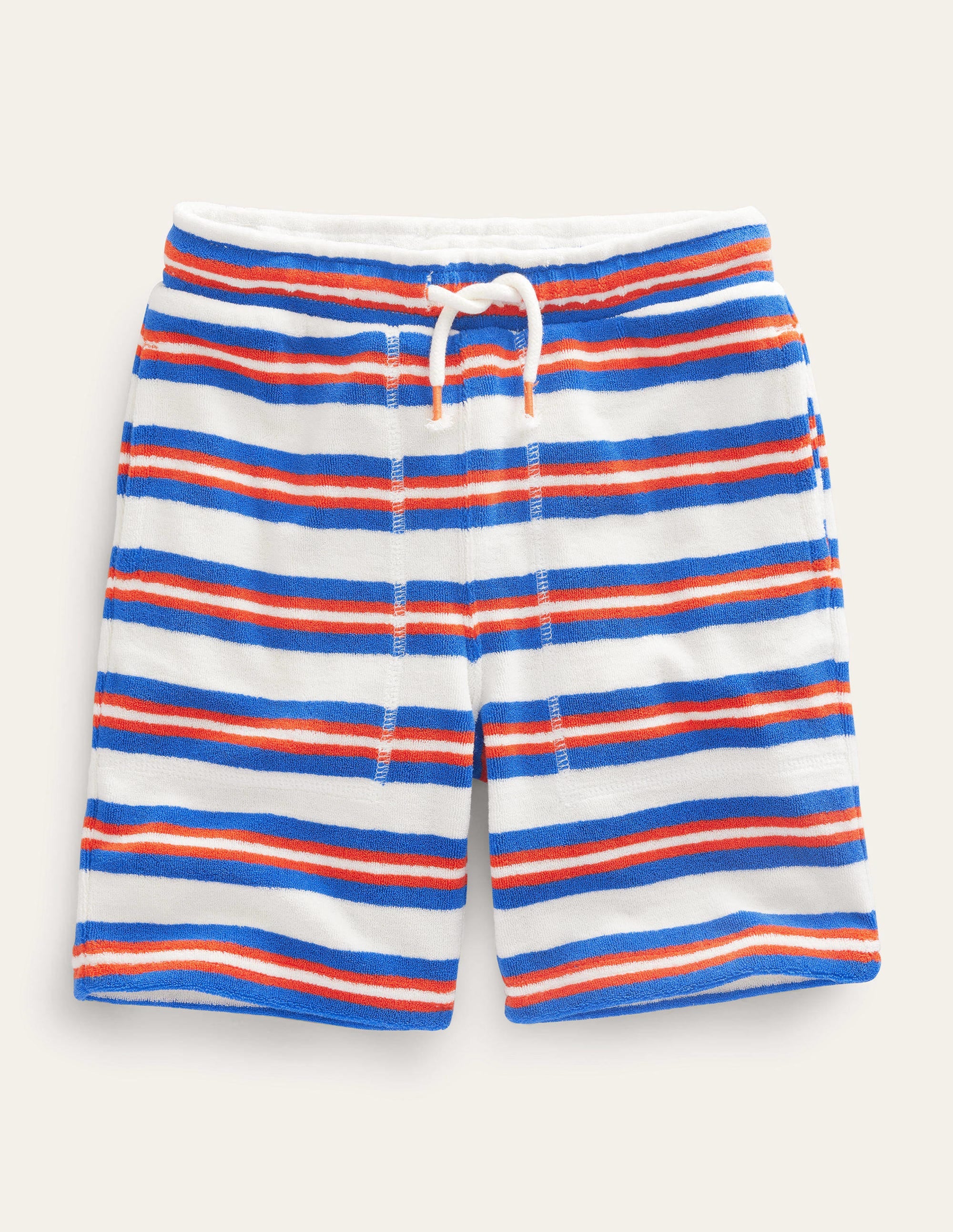 Short de survêtement en éponge-Bleu/multi - Image 1