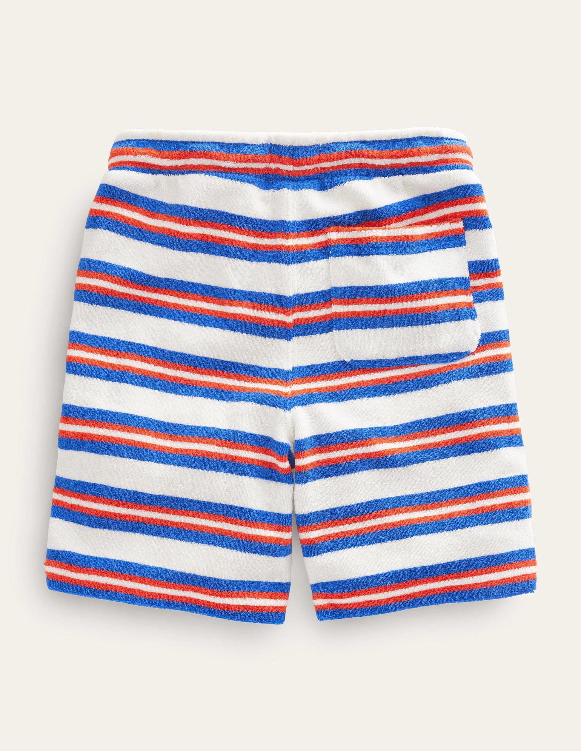 Short de survêtement en éponge-Bleu/multi-2