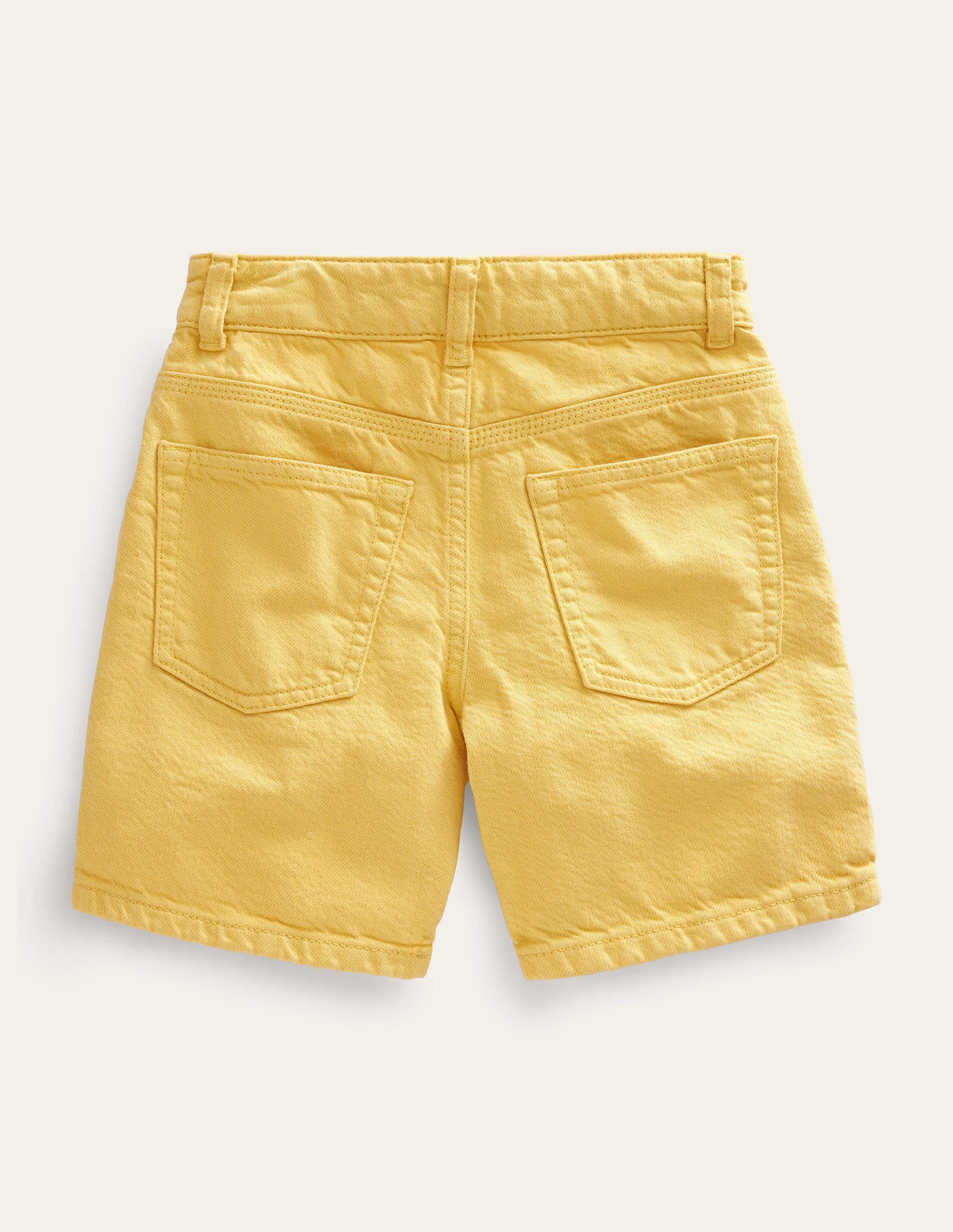 Short décontracté en jean-Jaune - Image 2