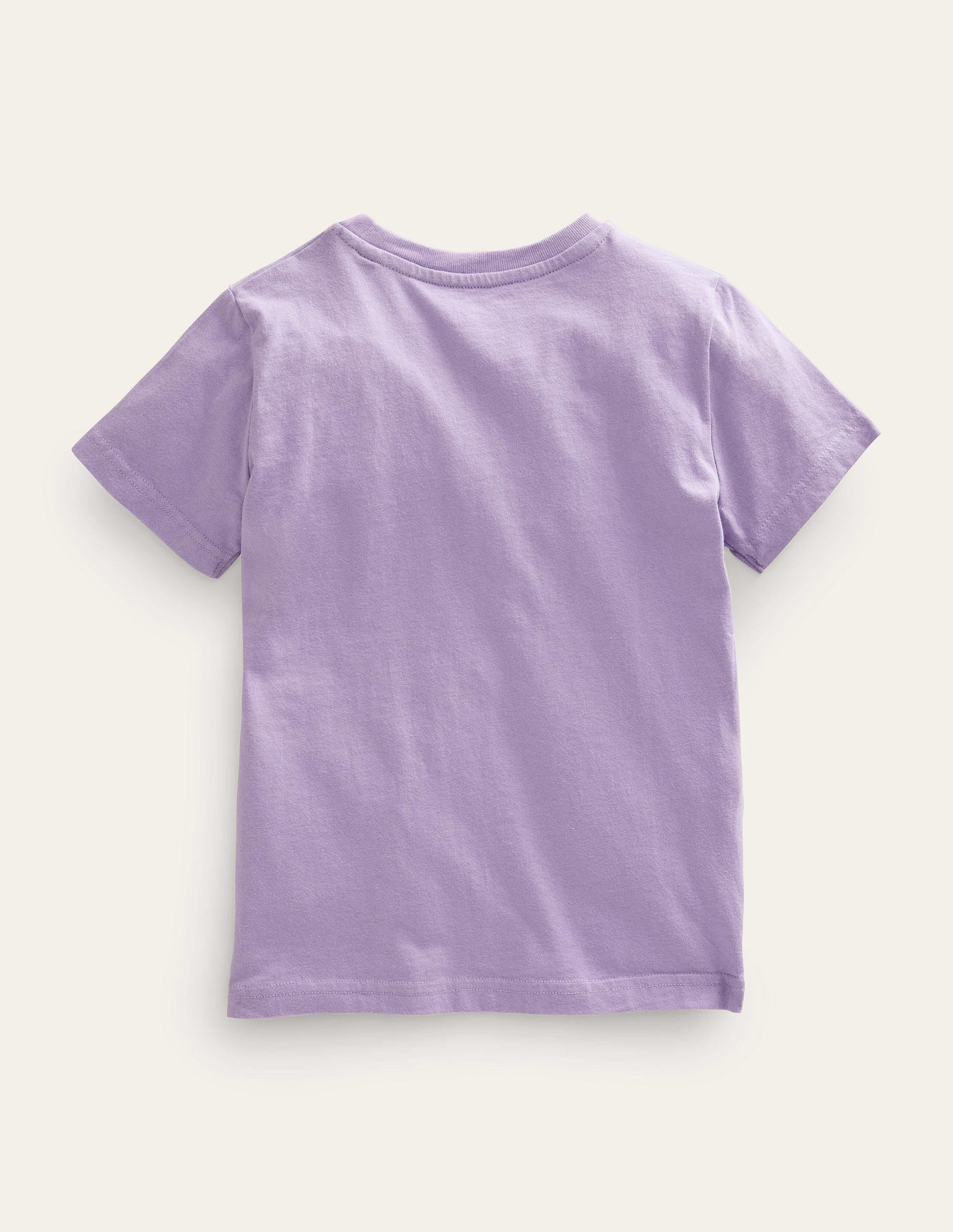 T-shirt à motif infos animalières-Lézard lavande brumeuse - Image 2
