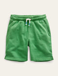 Short teint en pièce-Vert herbe profond