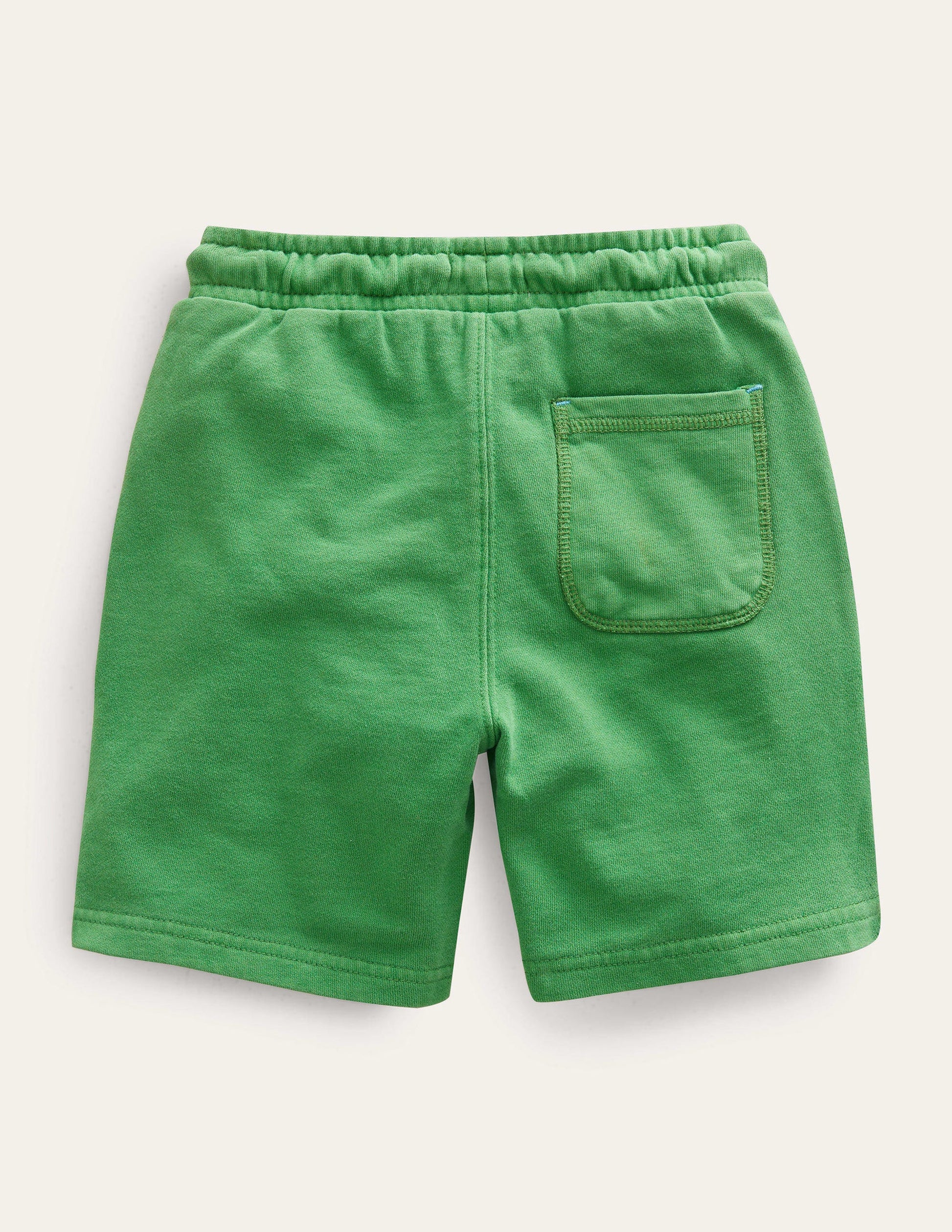 Short teint en pièce-Vert herbe profond-2