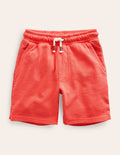 Garment Dye Shorts-Washed Jam Red