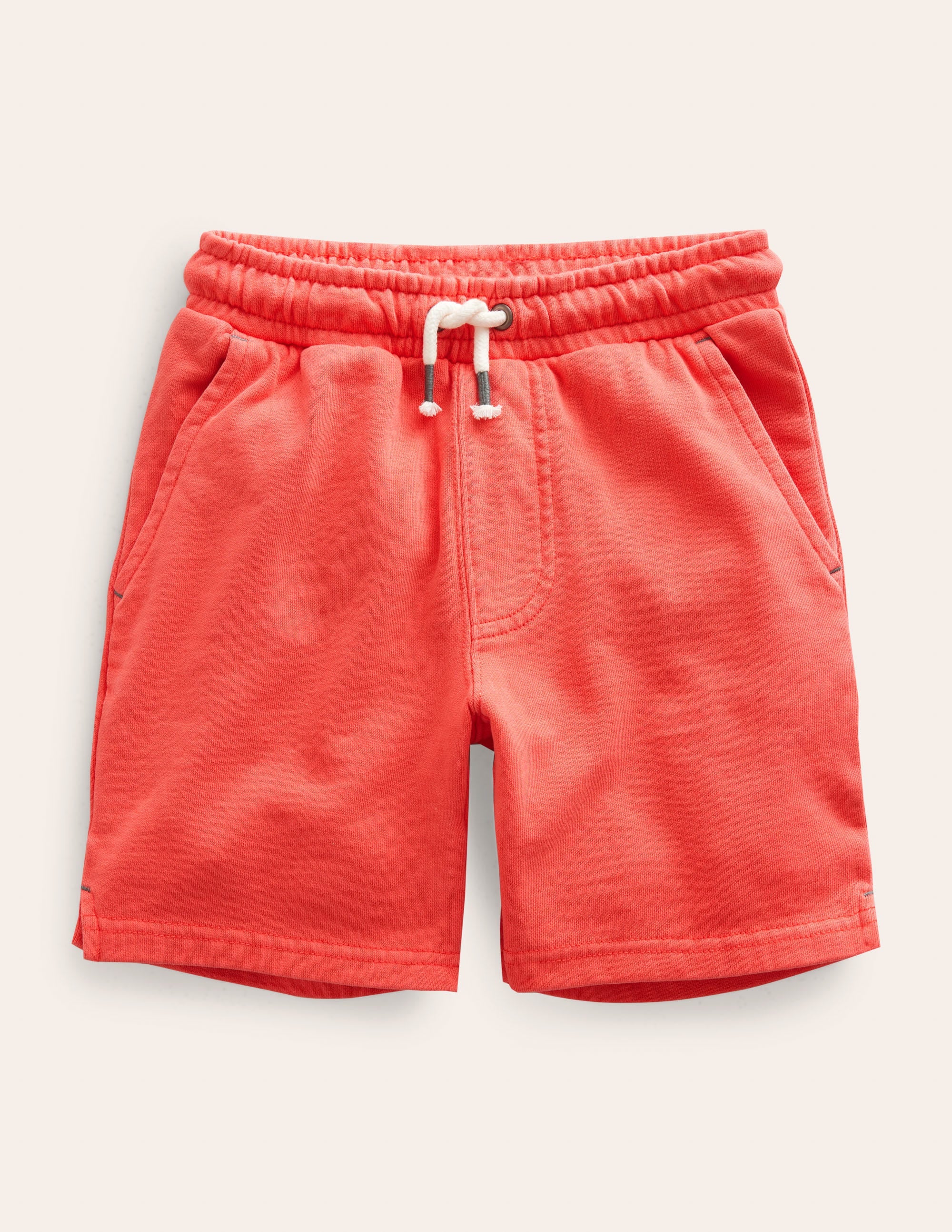 Garment Dye Shorts-Washed Jam Red - Image 1