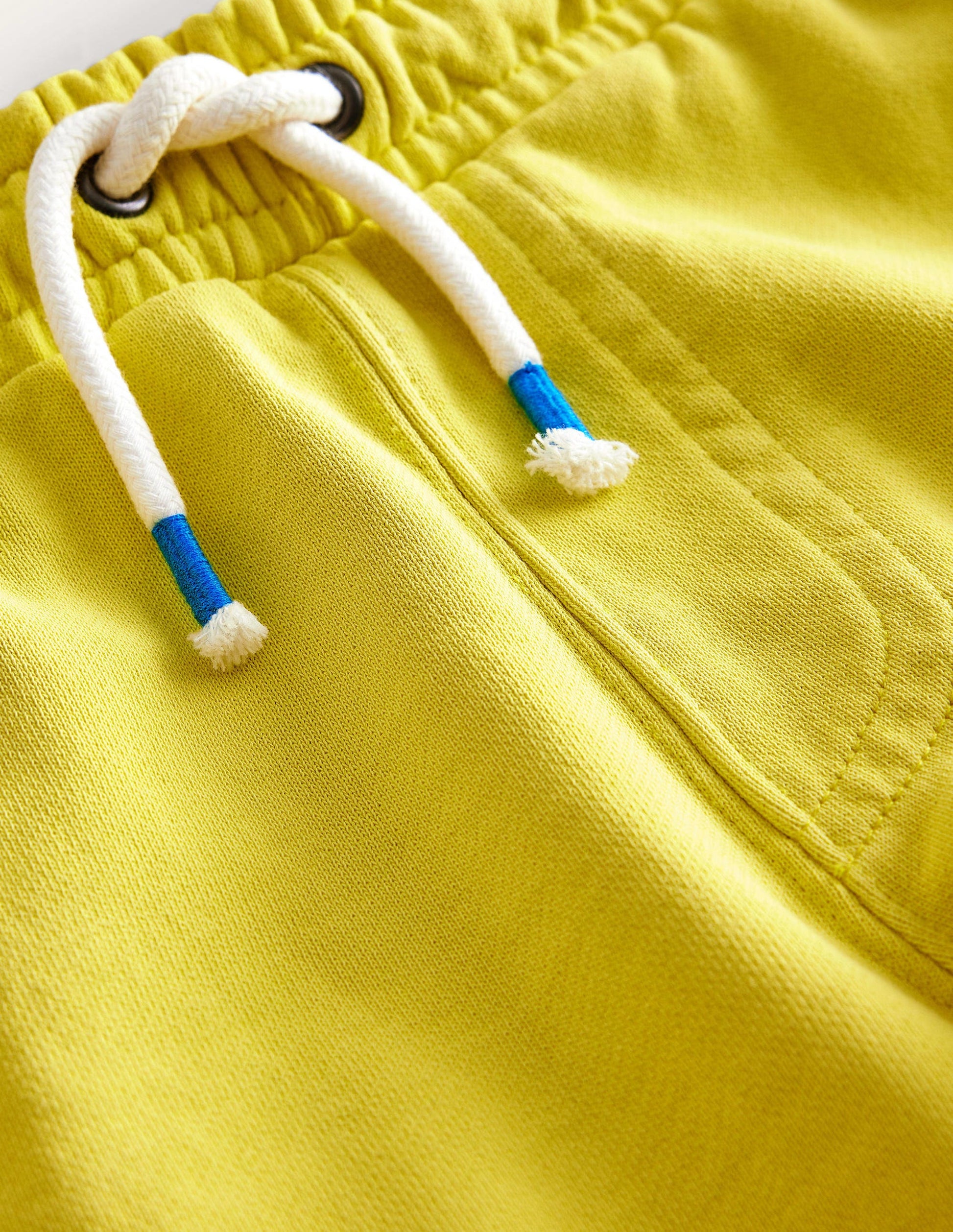 Stückgefärbte Shorts-Stachelbeerengelb-3
