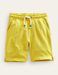Stückgefärbte Shorts-Stachelbeerengelb