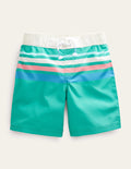 Short de surf-Vert tropical