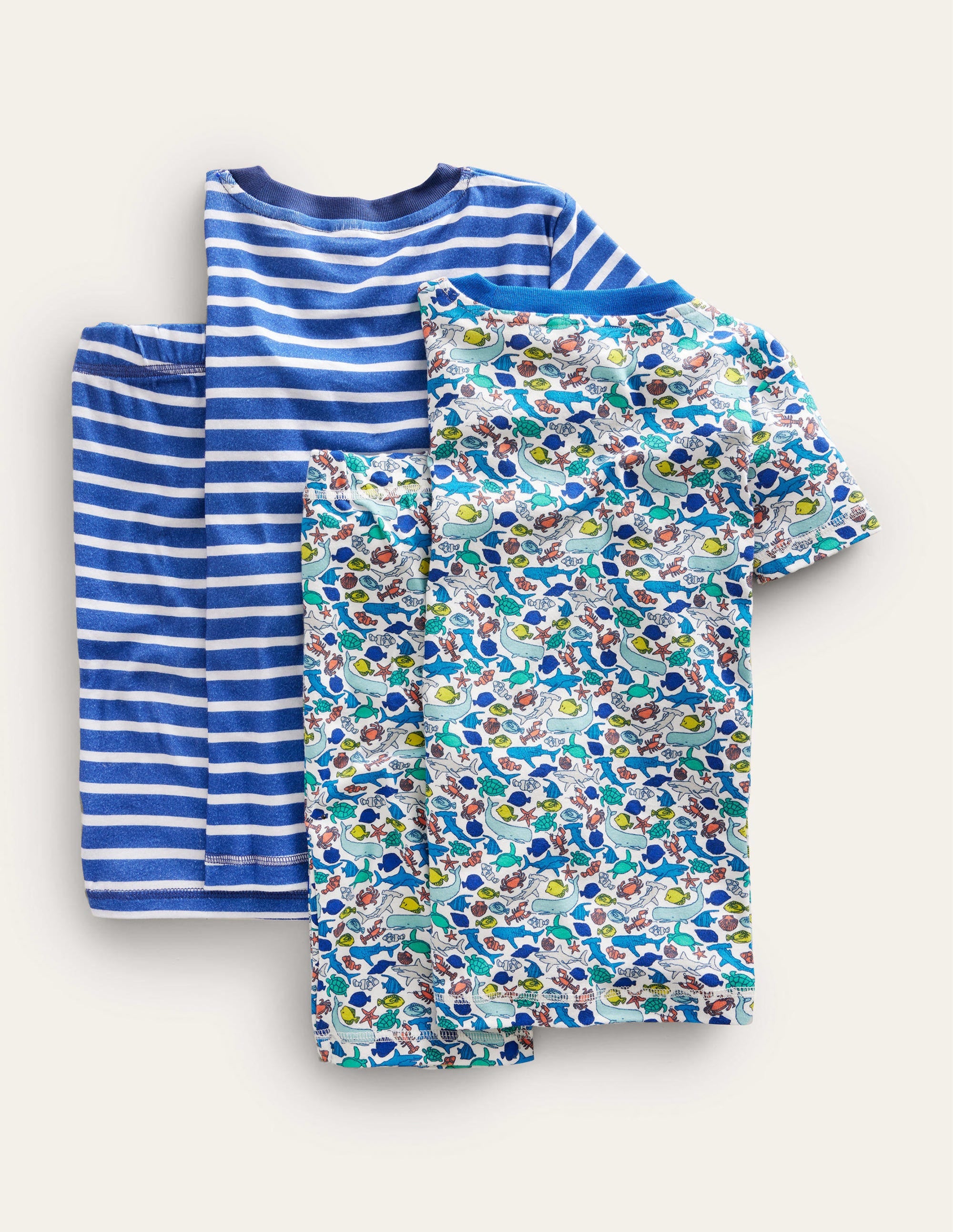 2 pyjamas courts douillets-Récif multi - Image 2