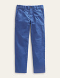 Klassische Chinohose-Verwaschenes Blitzblau