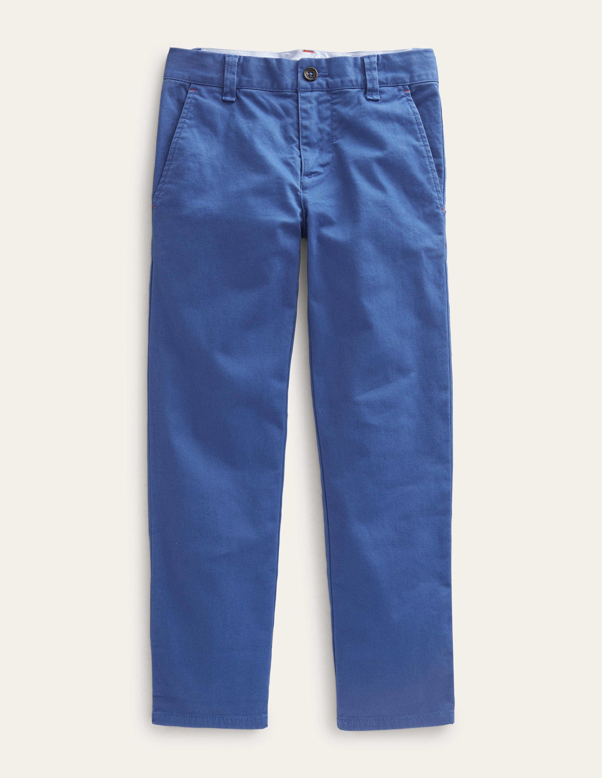 Klassische Chinohose-Verwaschenes Blitzblau-1