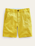 Short chino classique-Jaune maïs