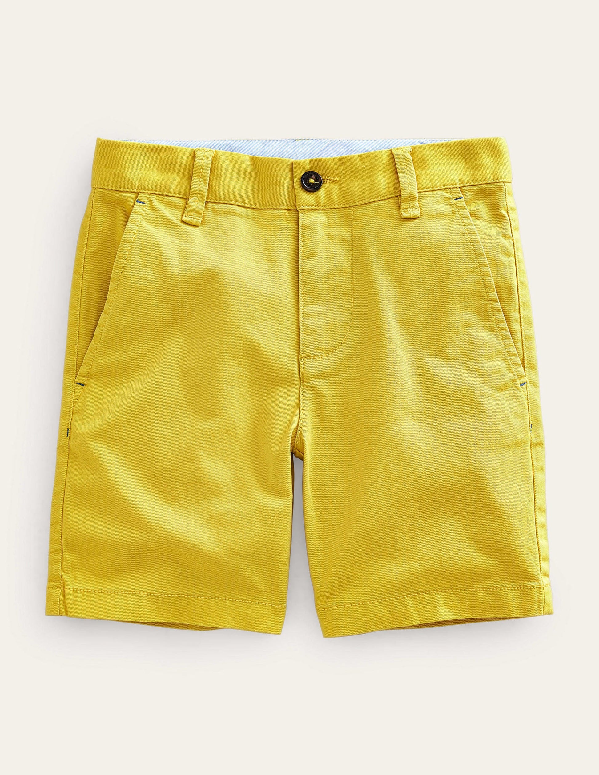 Short chino classique-Jaune maïs-1