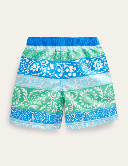 Swim Shorts-Multi Colour Stripe-3