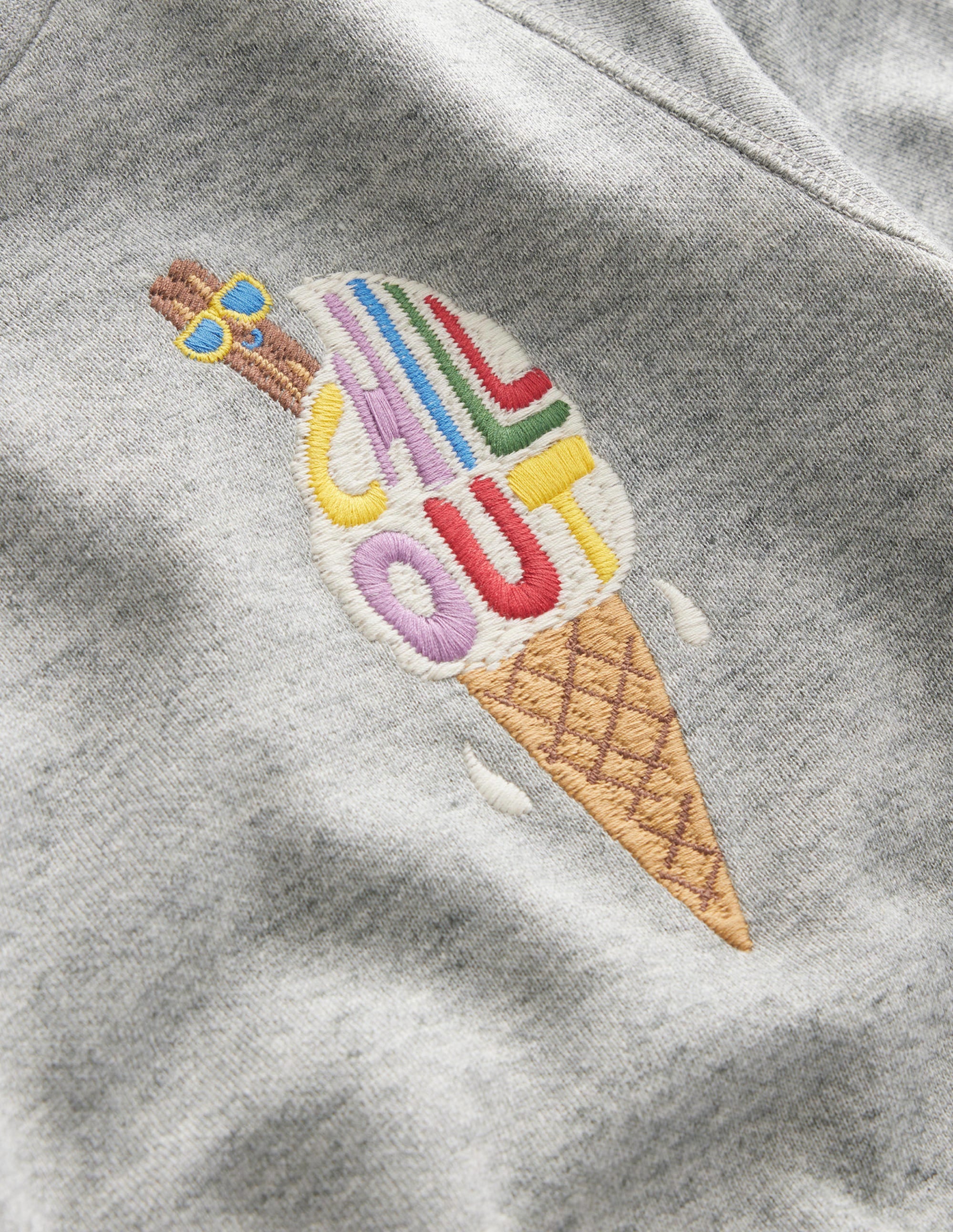 Sweat graphique-Glace grise - Image 3