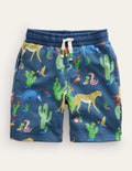 Gemusterte Jerseyshorts-Bunt, Tiere