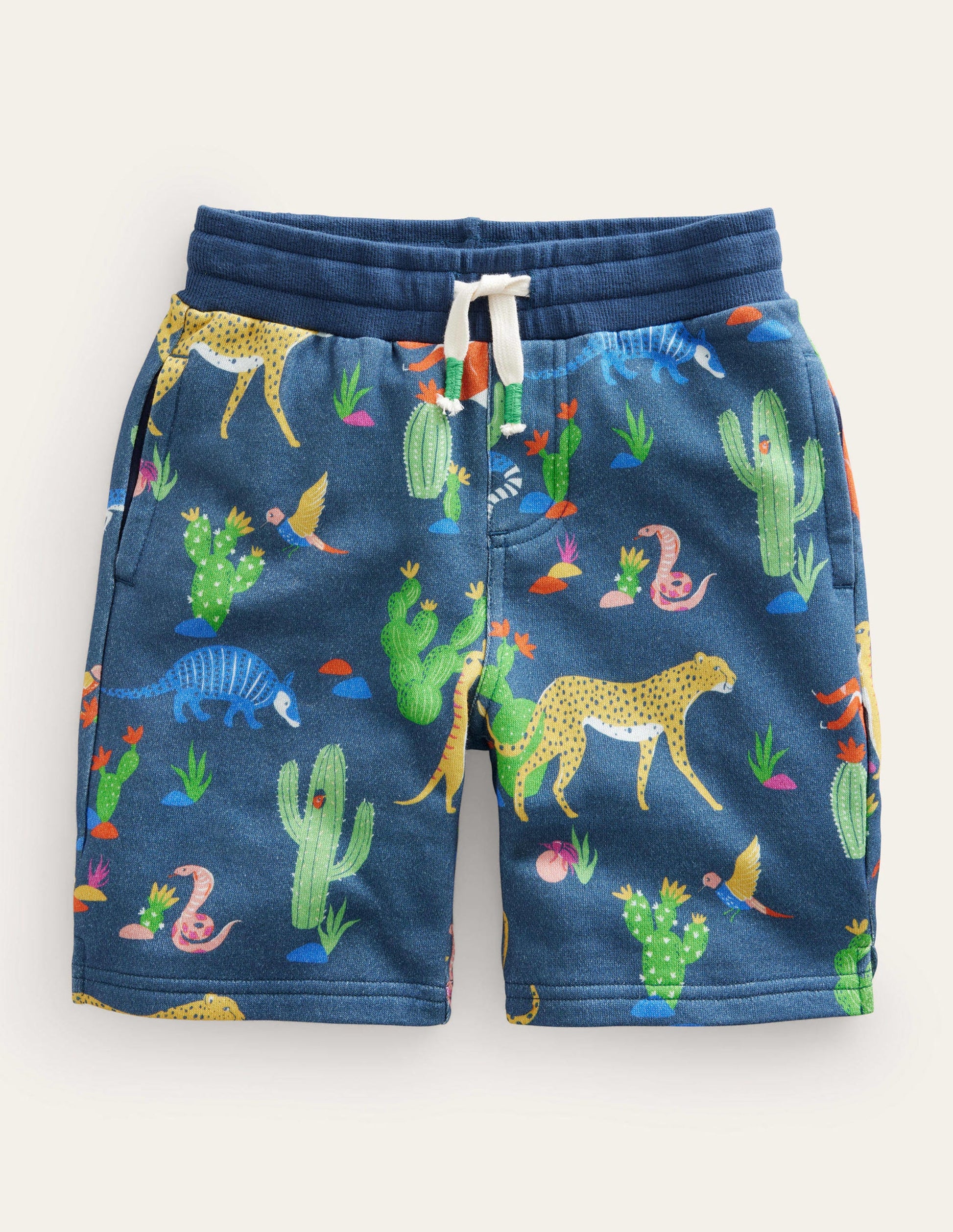 Gemusterte Jerseyshorts-Bunt, Tiere-1
