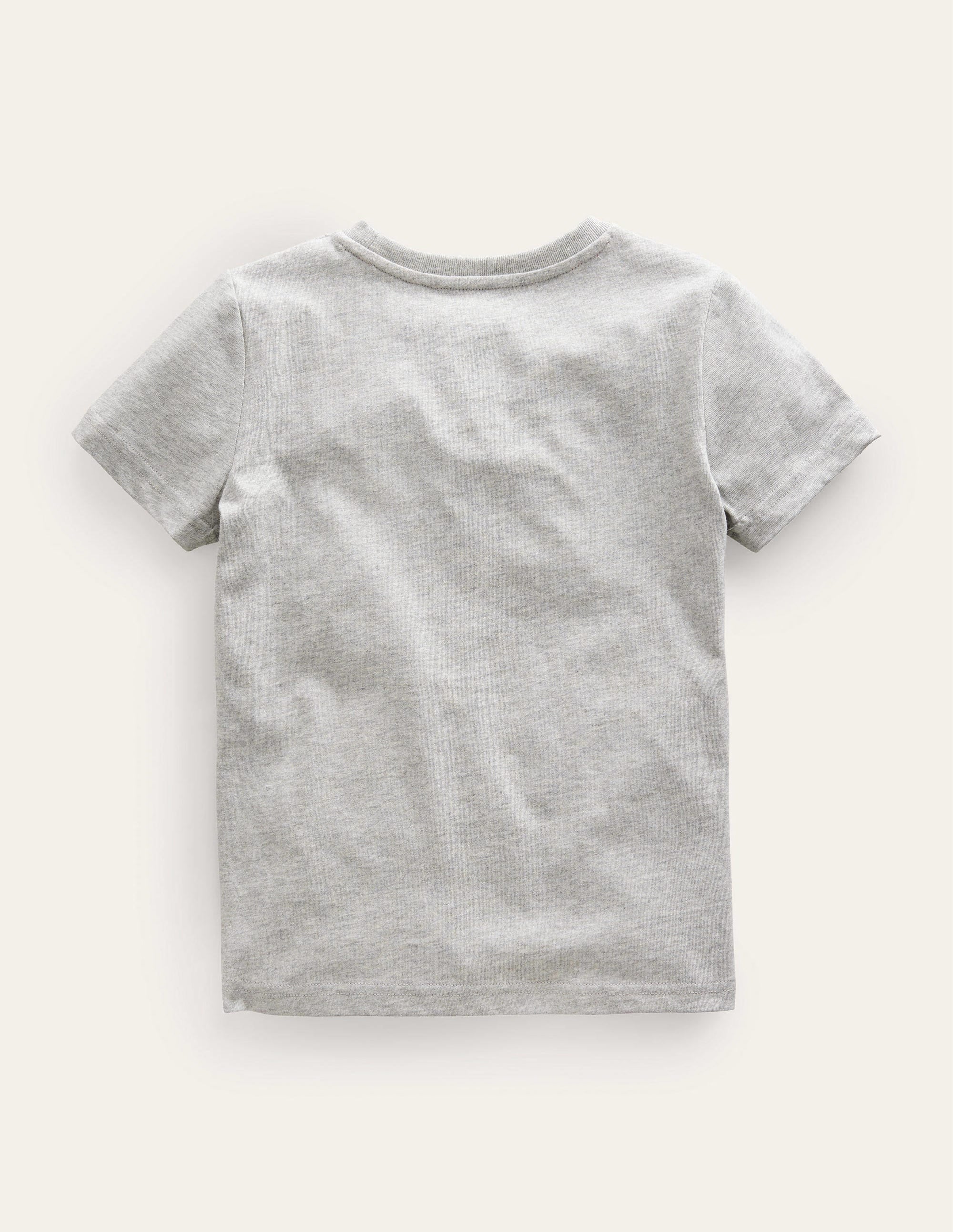 Originelles T-Shirt-Grau Meliert, Hund - Image 2
