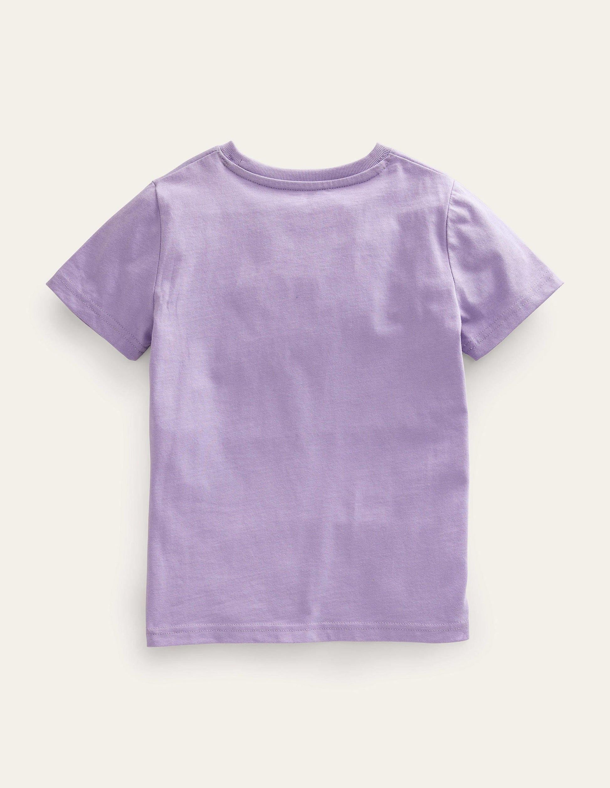 T-shirt à imprimé graphique-Lavande brumeuse-2