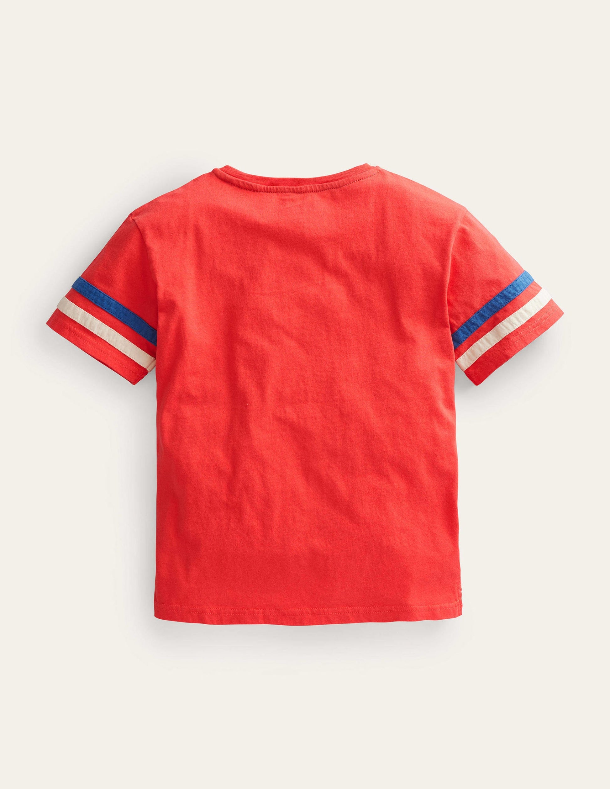 T-shirt sportif décontracté-Fusée rouge confiture-2
