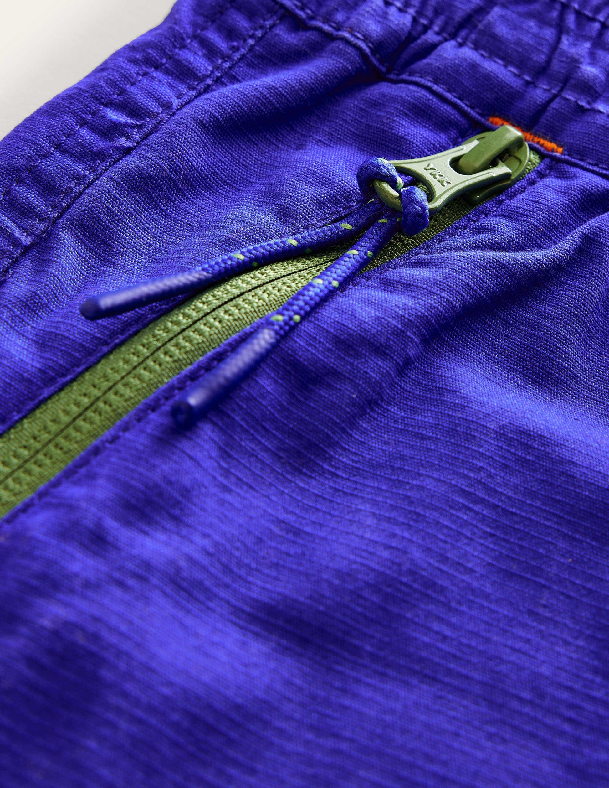 Short utilitaire en coton ripstop-Bleu azurant-3