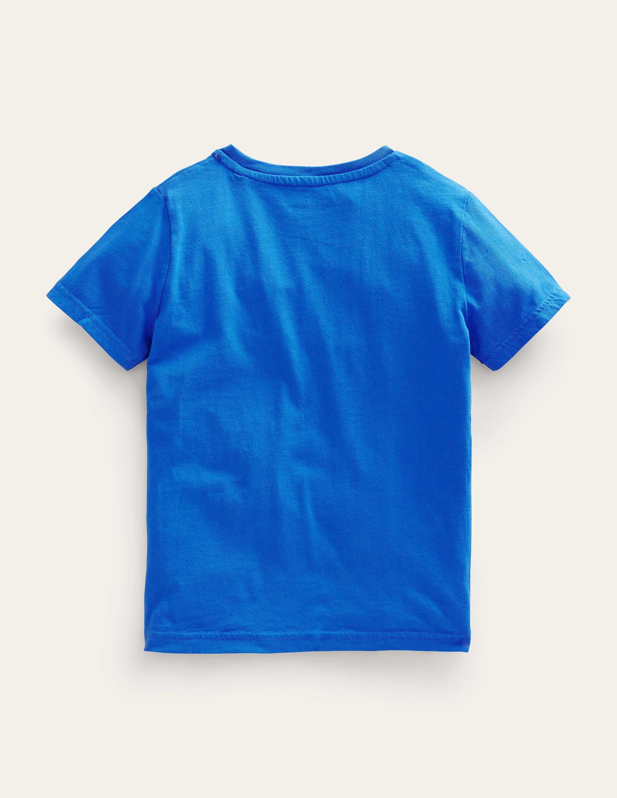 T-Shirt mit Applikation-Blau, Bagger - Image 2