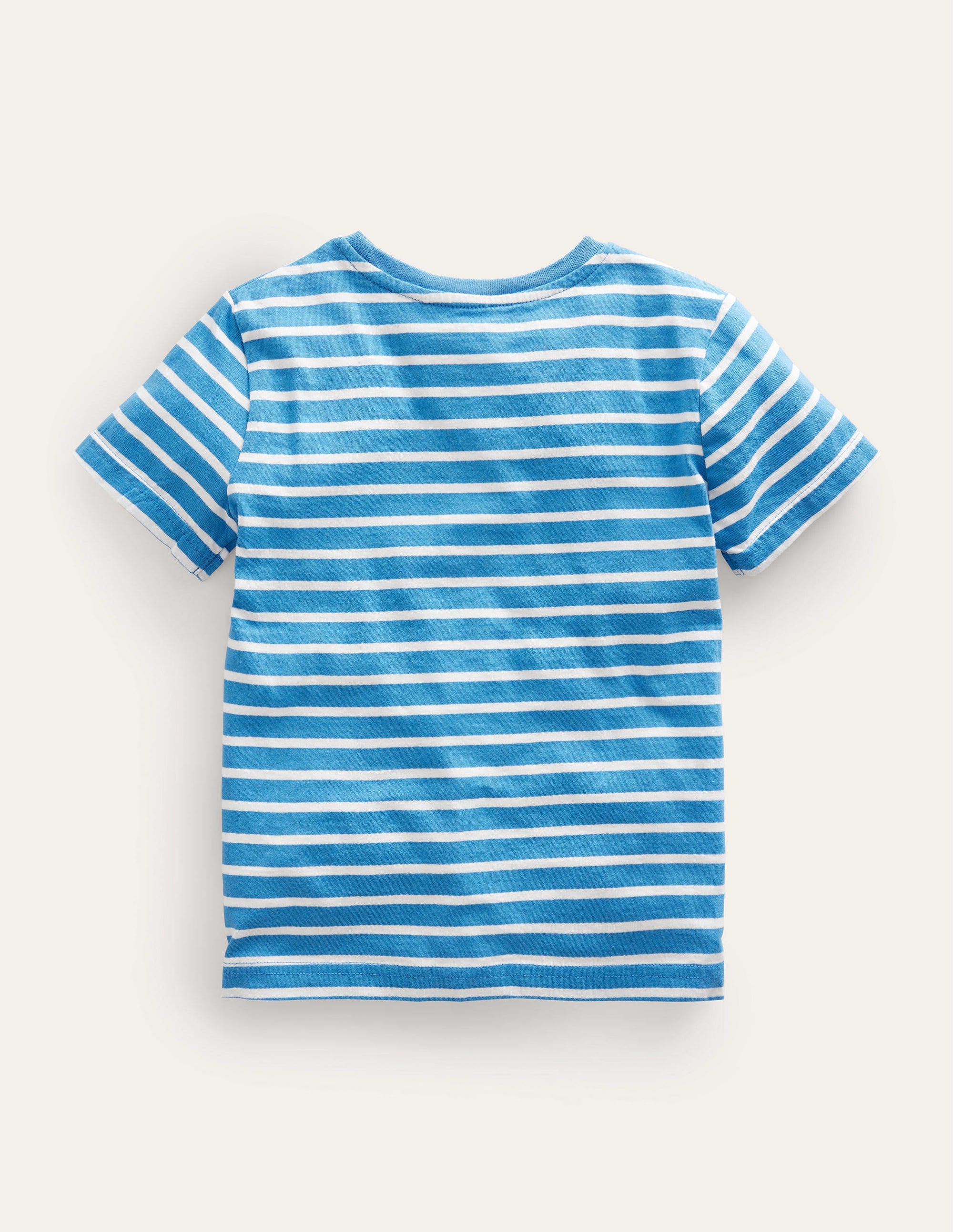 Lift-the-flap Truck T-Shirt-Elizabethan Blue/ Ivory Truck - Image 2