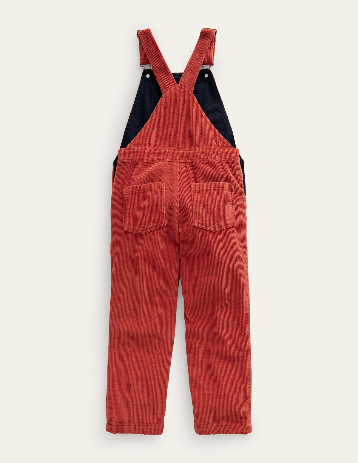 Cord Utility Dungarees-Roasted Chestnut - Image 2