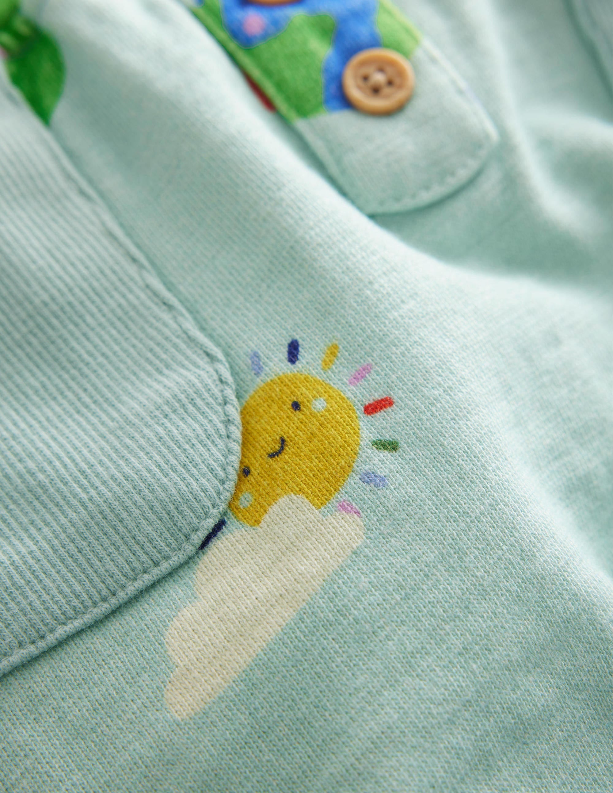 Gemusterte Jerseyhose-Bunt, Wetter - Image 3