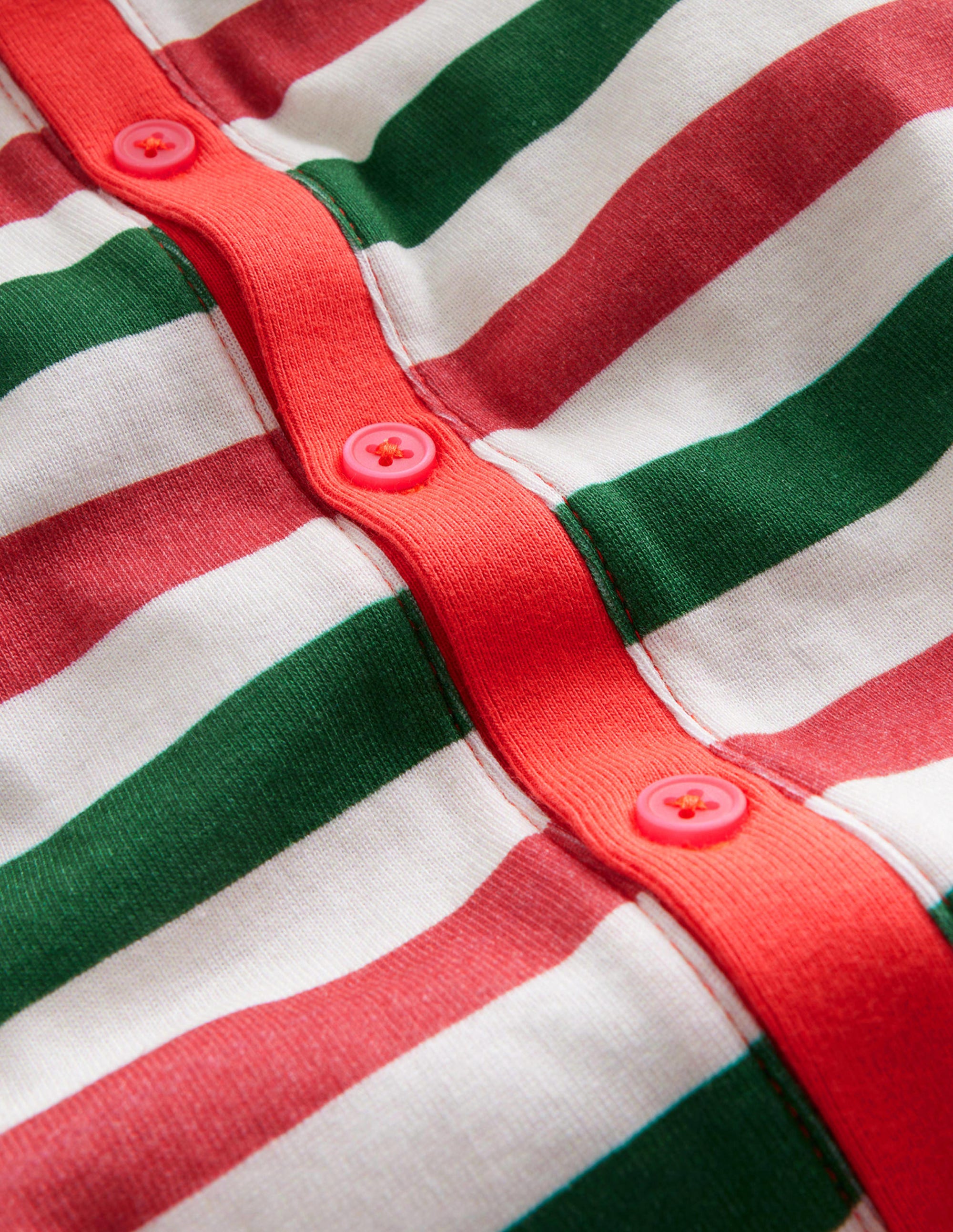 Snug All-In-One Pyjamas-Multi Stripe - Image 3