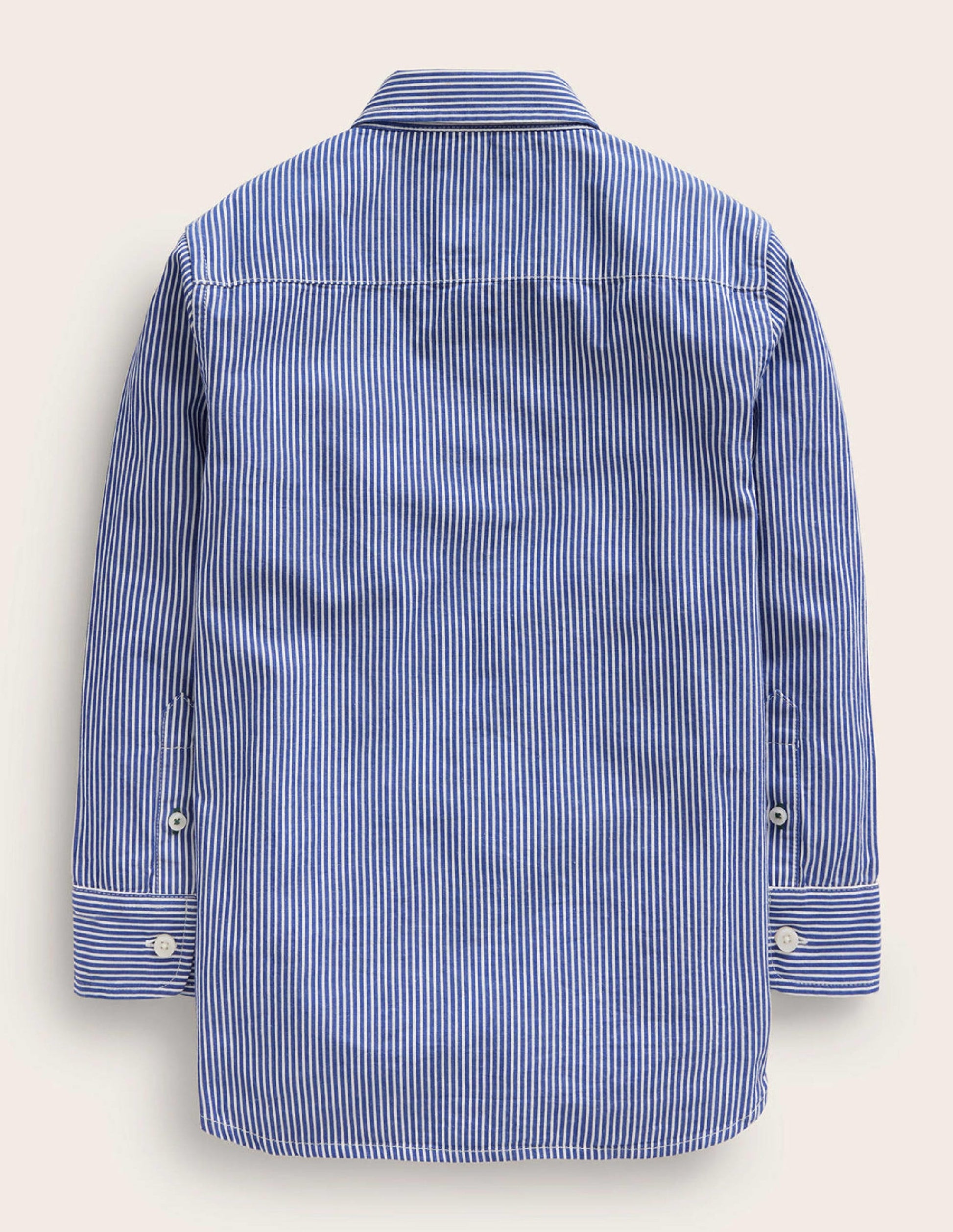 Baumwollhemd-Mazarin-Blau/Naturweiß-2