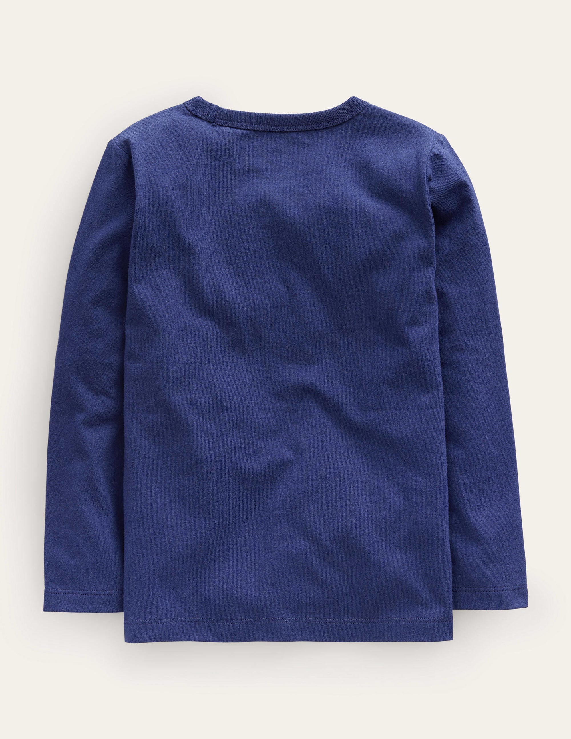T-shirt avec logo fusée-Bleu marine universitaire - Image 2