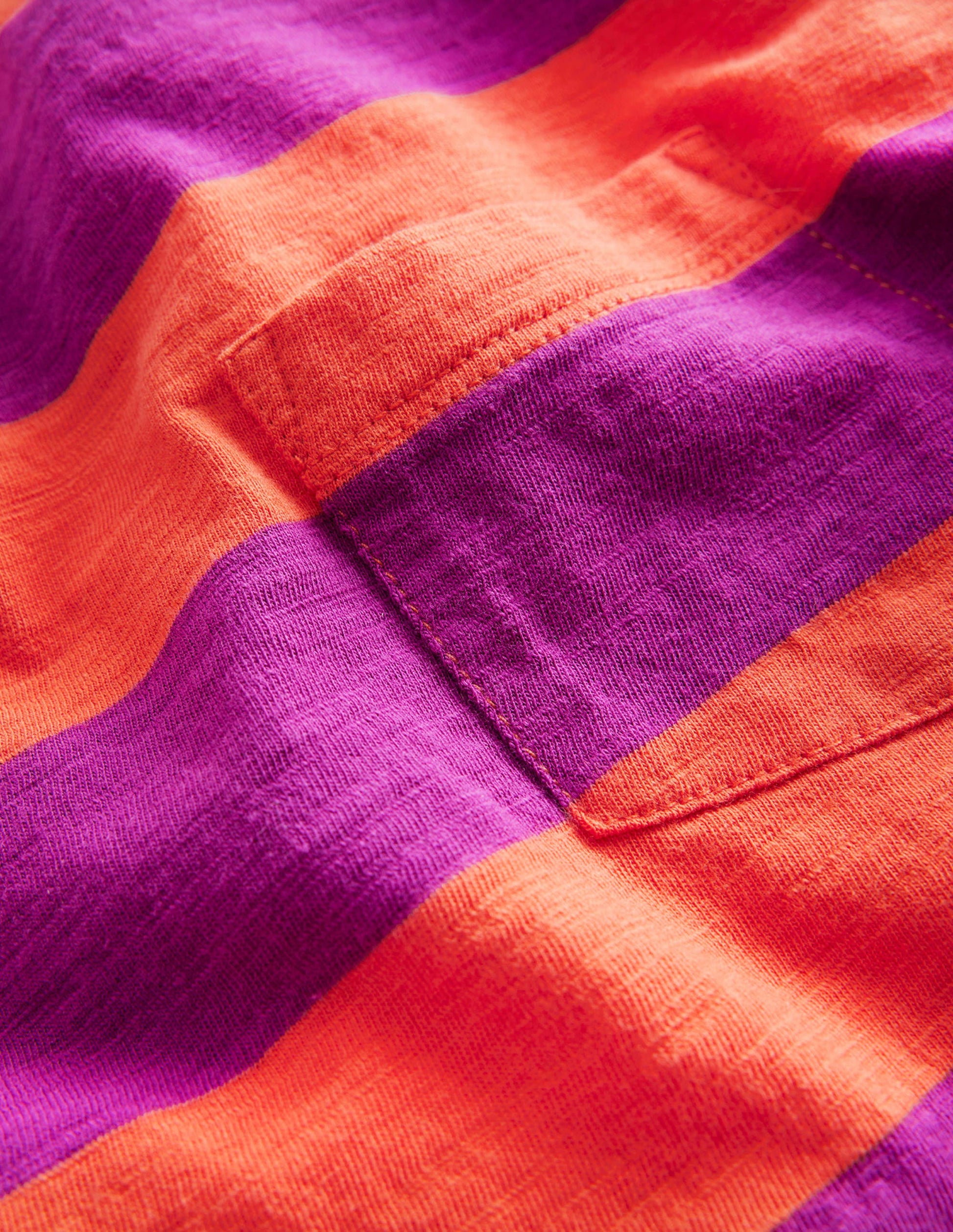 Langärmliges T-Shirt in gewaschener Optik-Herbst-Ahorn-Orange/Pink-3