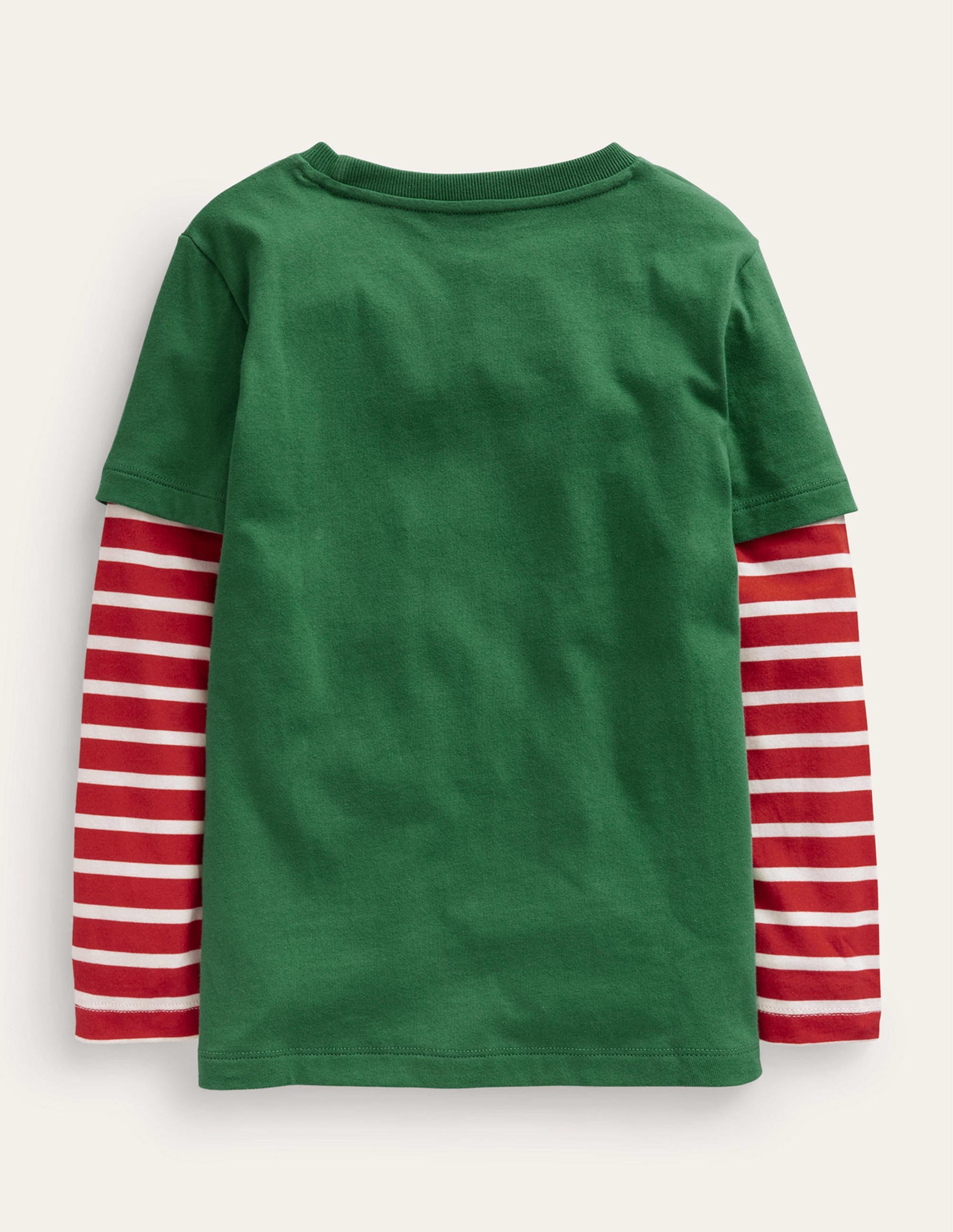 Santa-T-Shirt im Lagenlook-Safarigrün Santa - Image 2