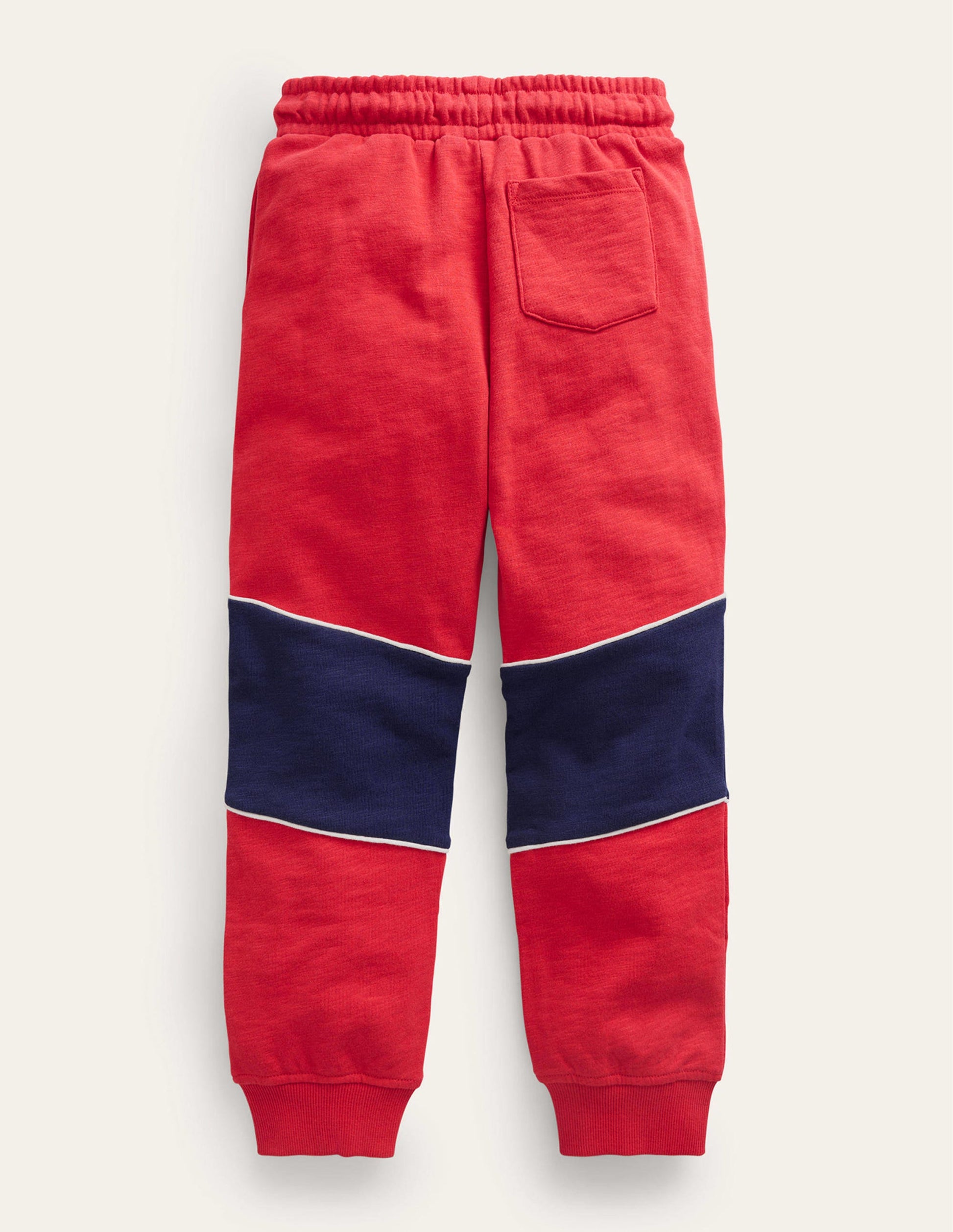 Schmal geschnittene, sportliche Jogginghose-Rockabilly-Rot-2