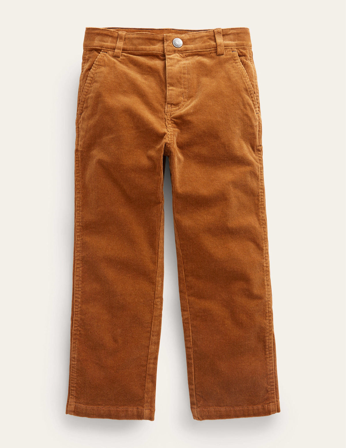 Locker geschnittene Cordhose-Karamellbonbonbraun-1