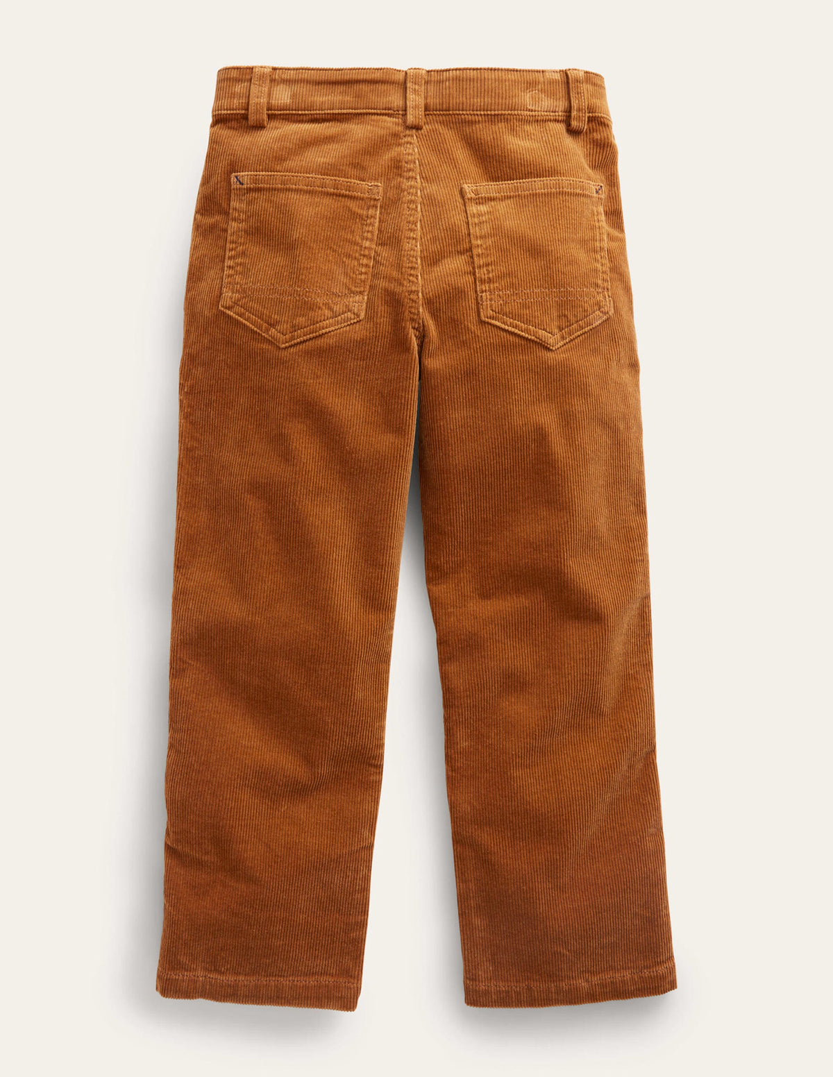 Locker geschnittene Cordhose-Karamellbonbonbraun-2