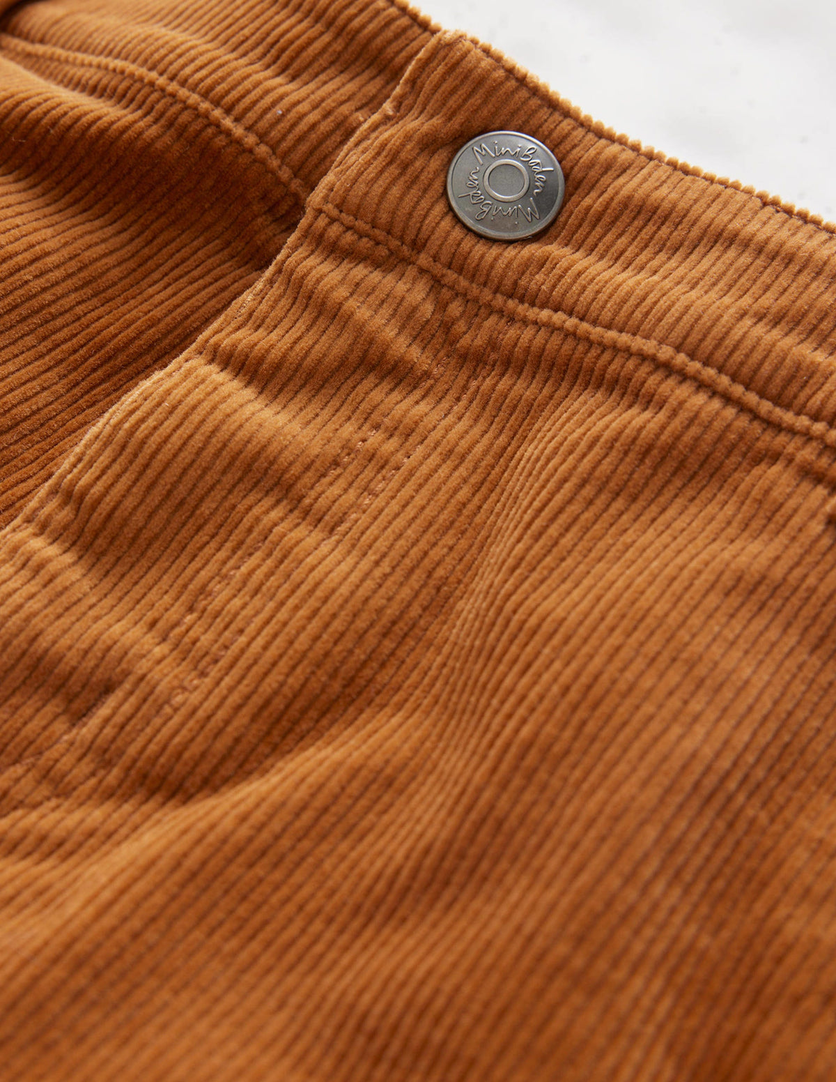Locker geschnittene Cordhose-Karamellbonbonbraun - Image 3