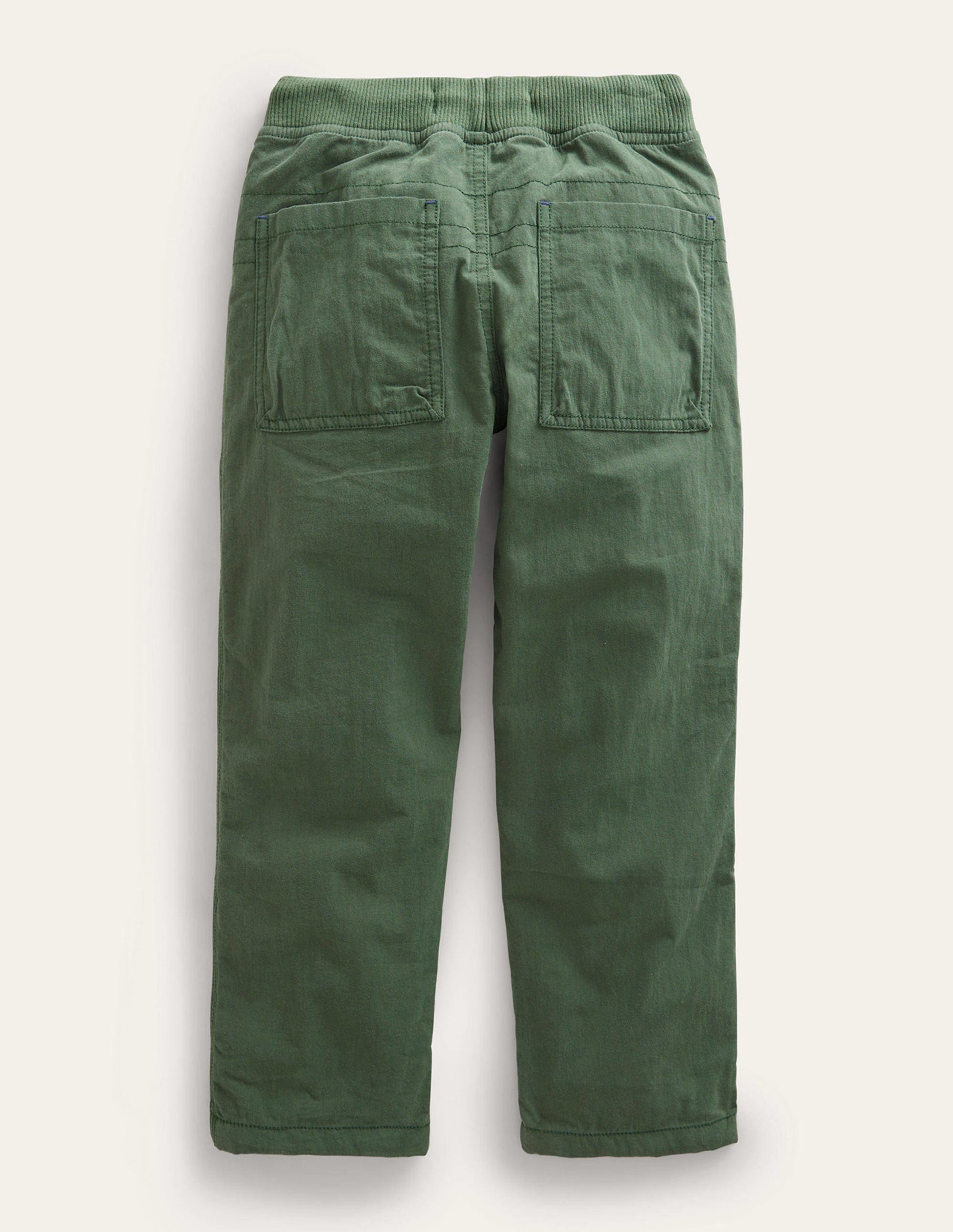 Pantalon cosy doublé-Vert monstre-2