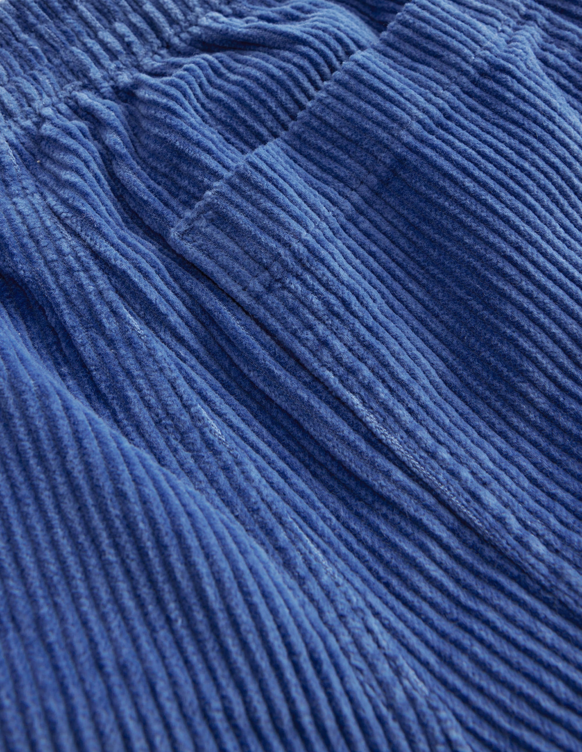 Pantalon à enfiler en velours côtelé épais-Bleu de Delft - Image 3