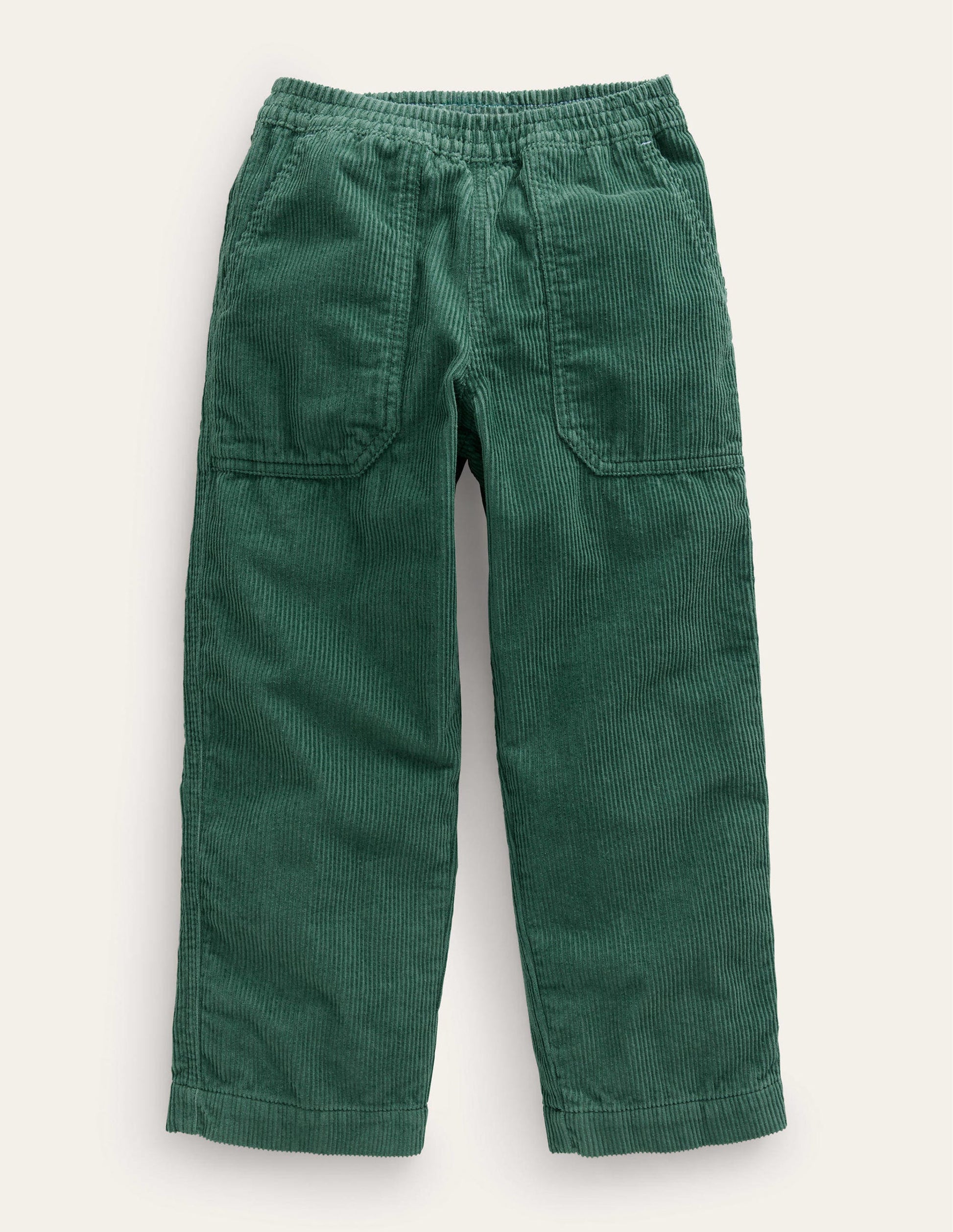 Breite Cordhose zum Hineinschlüpfen-Monster-Grün-1