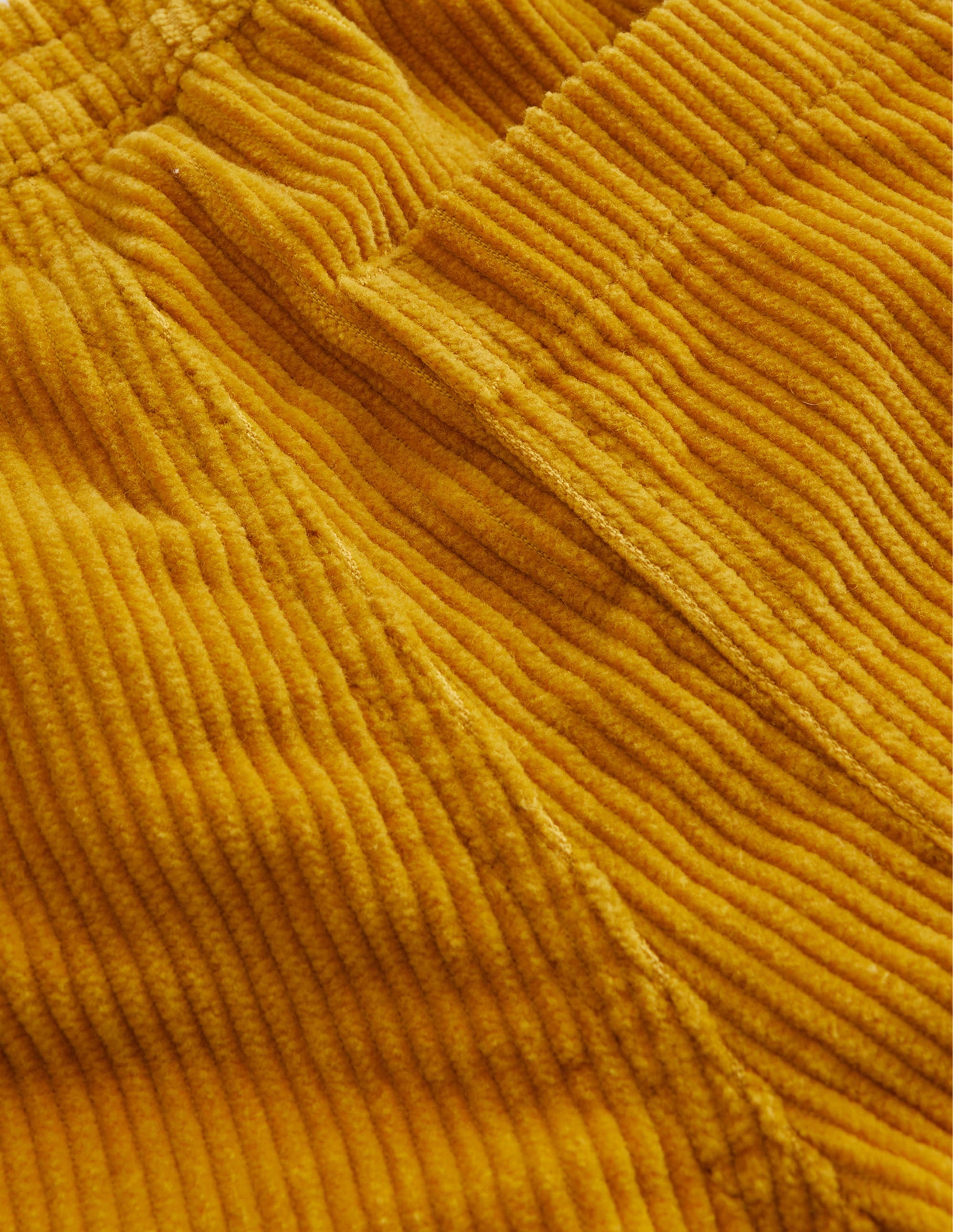 Pantalon à enfiler en velours côtelé épais-Brioche - Image 3