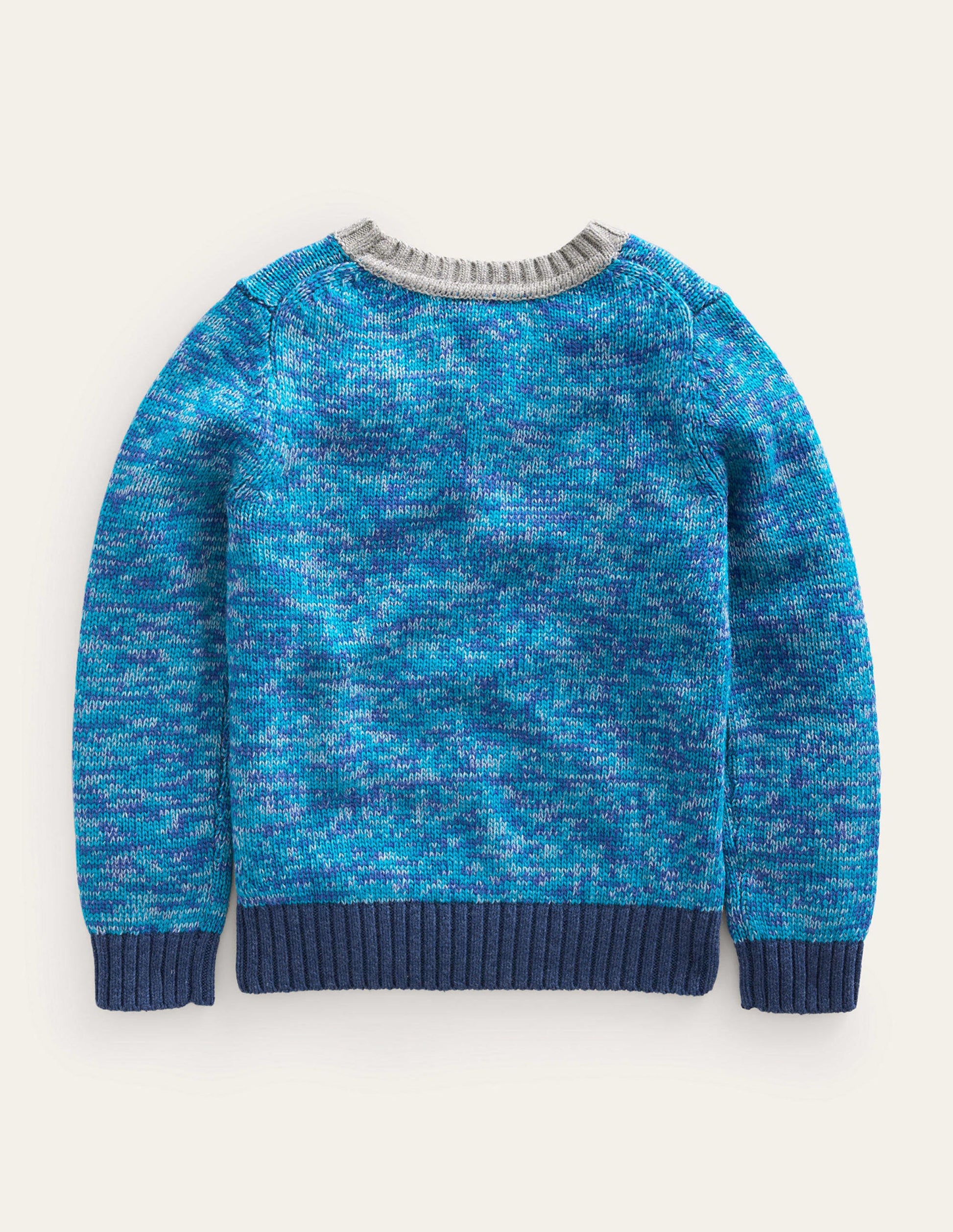 Pull twisté-Turquoise twisté-2