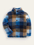 Ultimate Cosy Borg Jacket-Multi Check