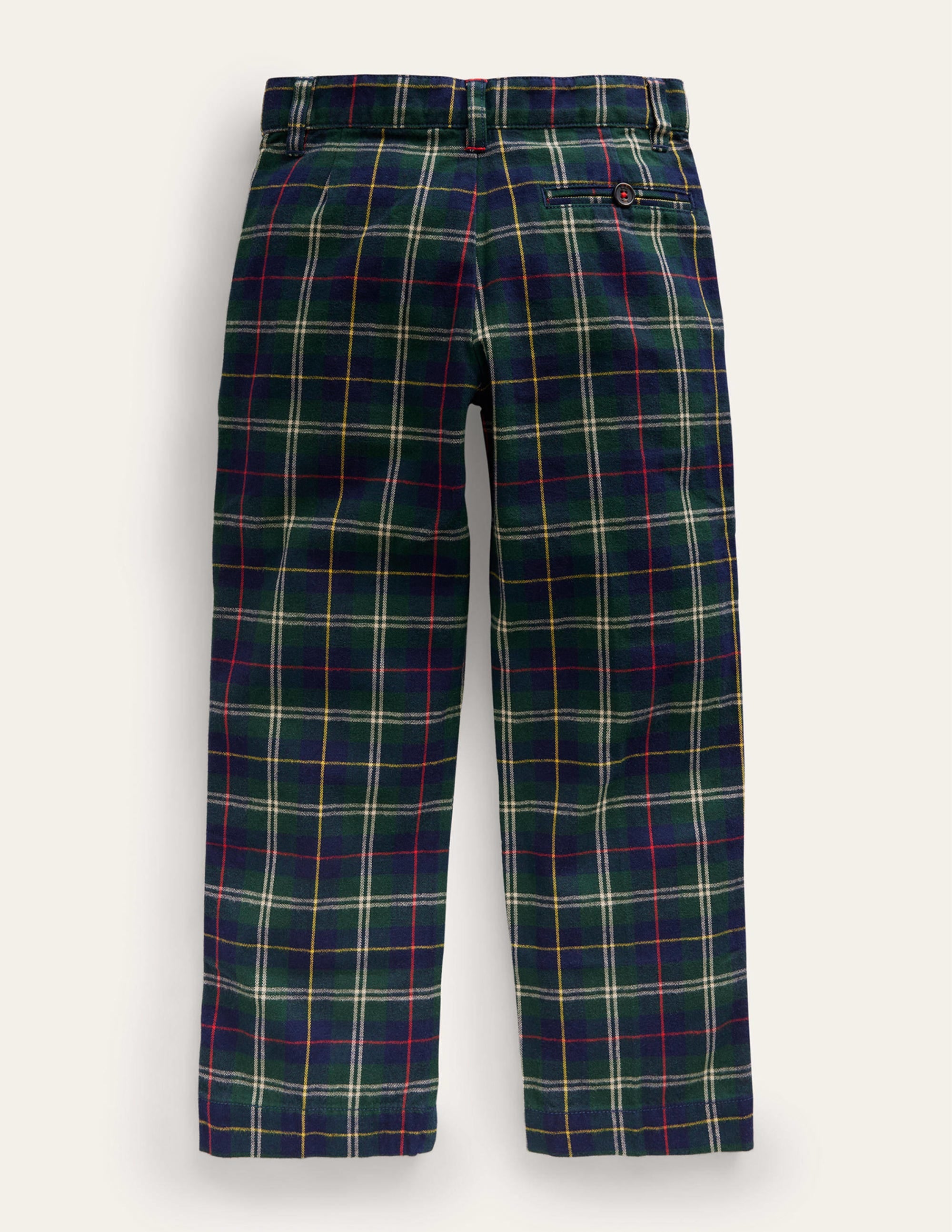 Elegante Hose-Blau / Grün Kariert - Image 2