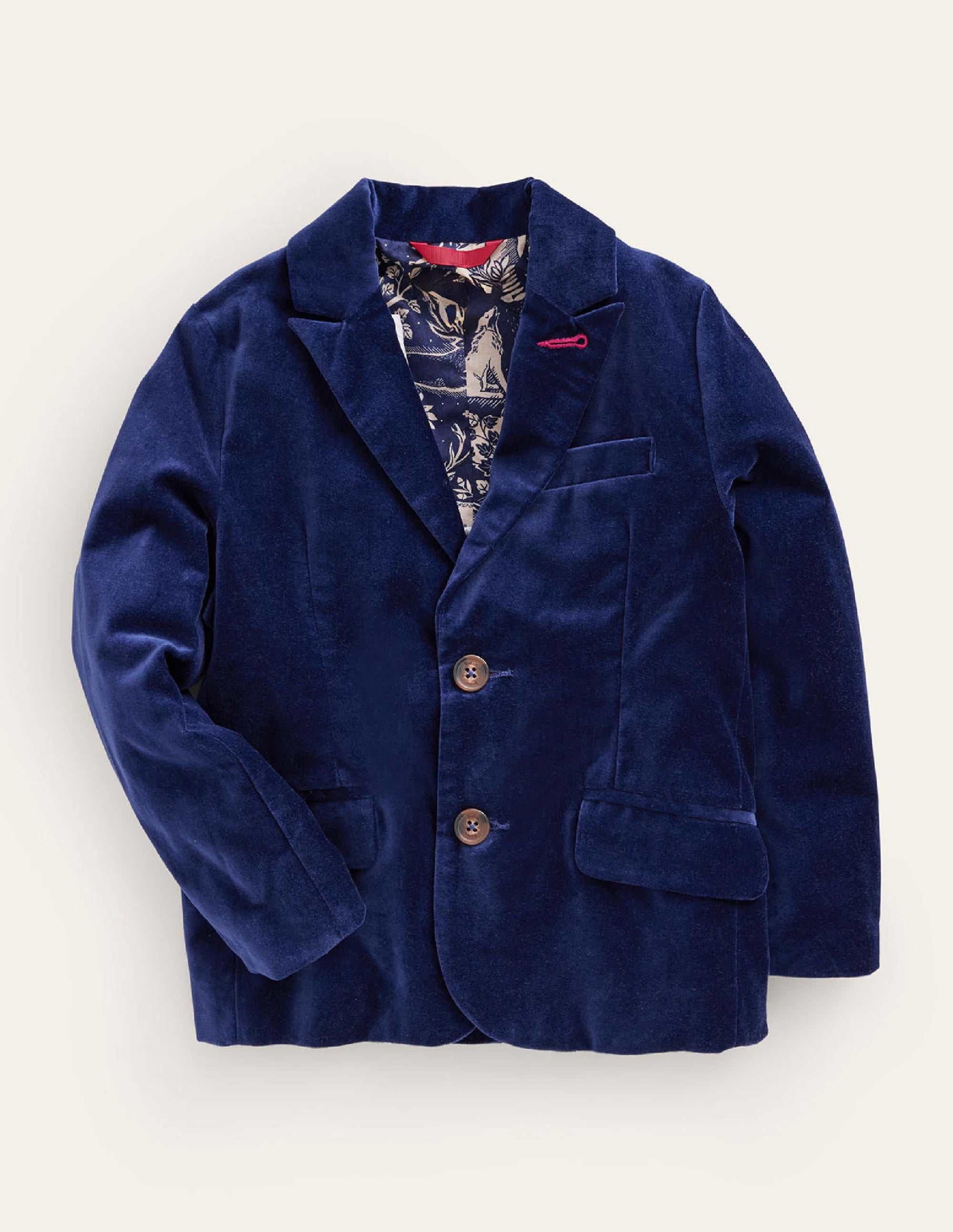 Blazer de fête en velours-Azurant - Image 1