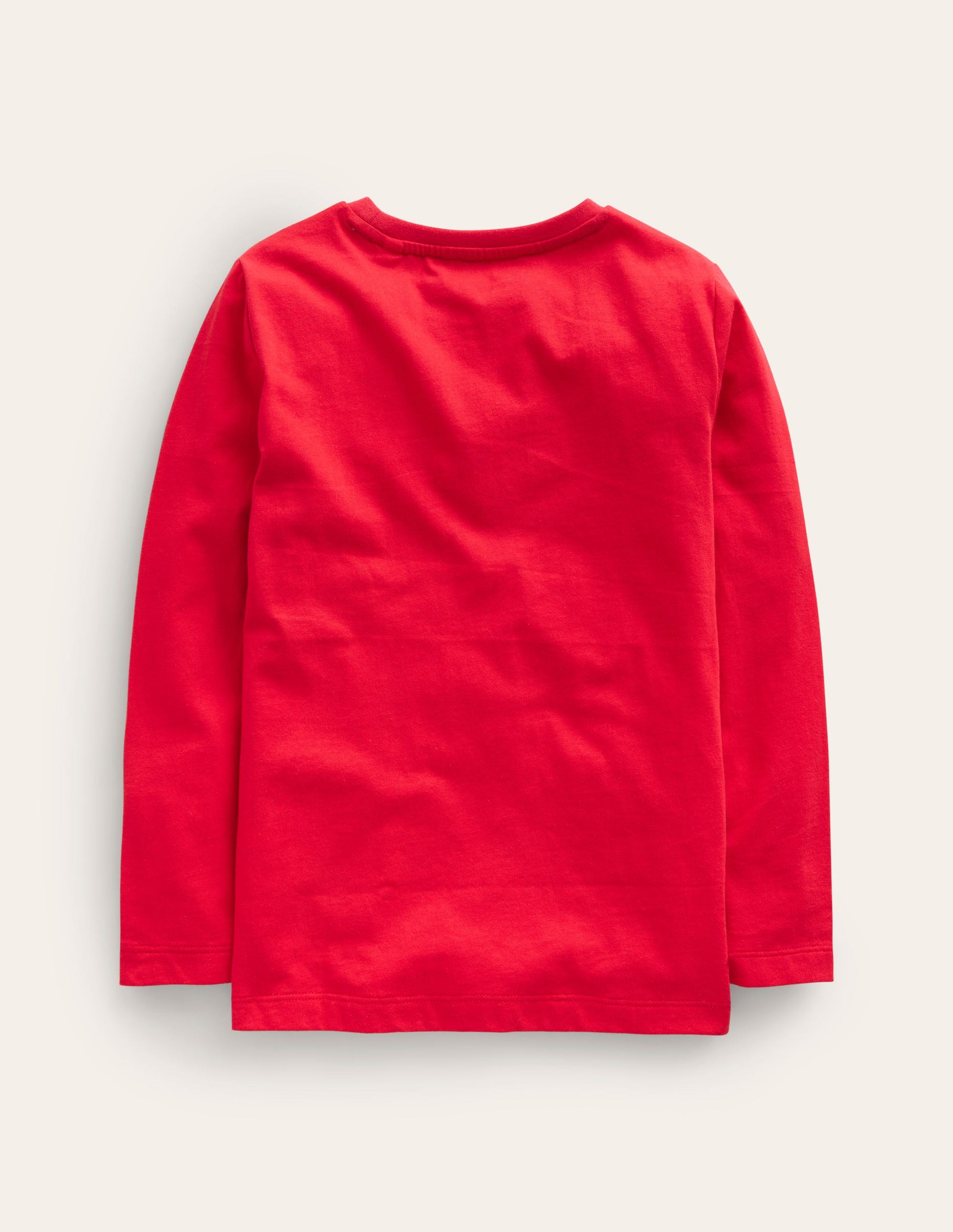 T-Shirt mit Tier-Applikation-Rockabilly-Rot Festlich Freunde-2